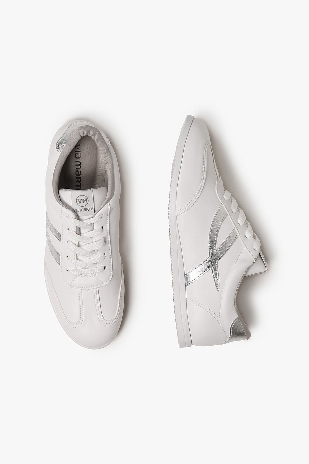 Tênis Feminino Casual Via Marte Zahara Branco 3