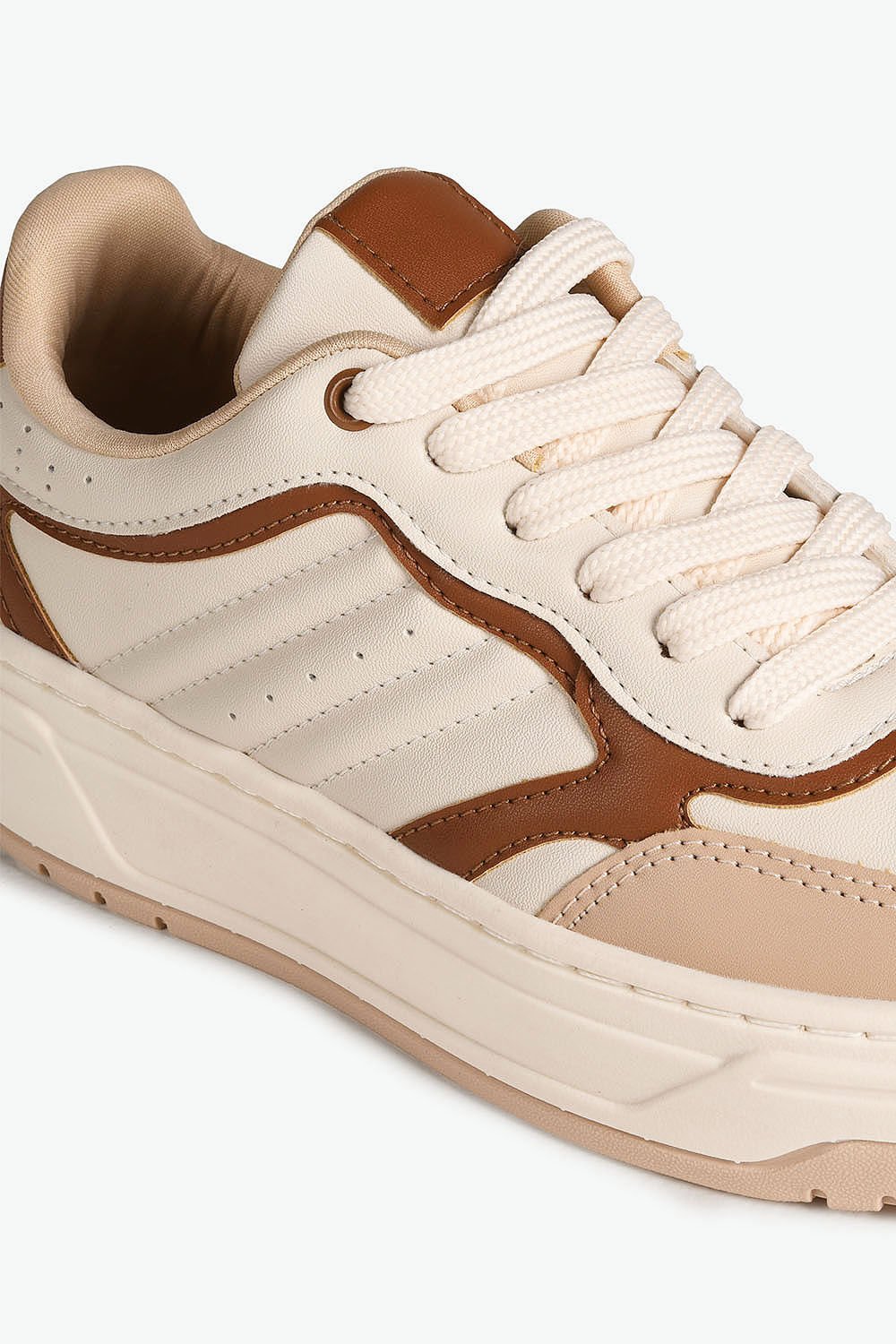 Tênis Feminino Plataforma Mundial Kristine Marrom 6