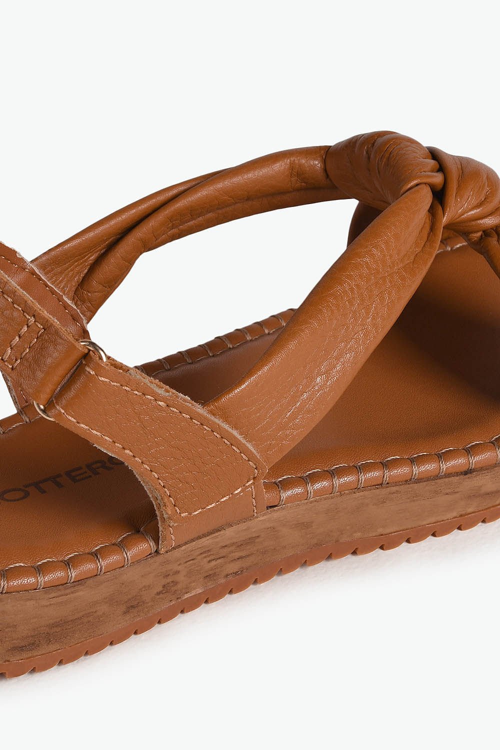 Sandália Feminina Flatform Bottero Dalye Marrom 2