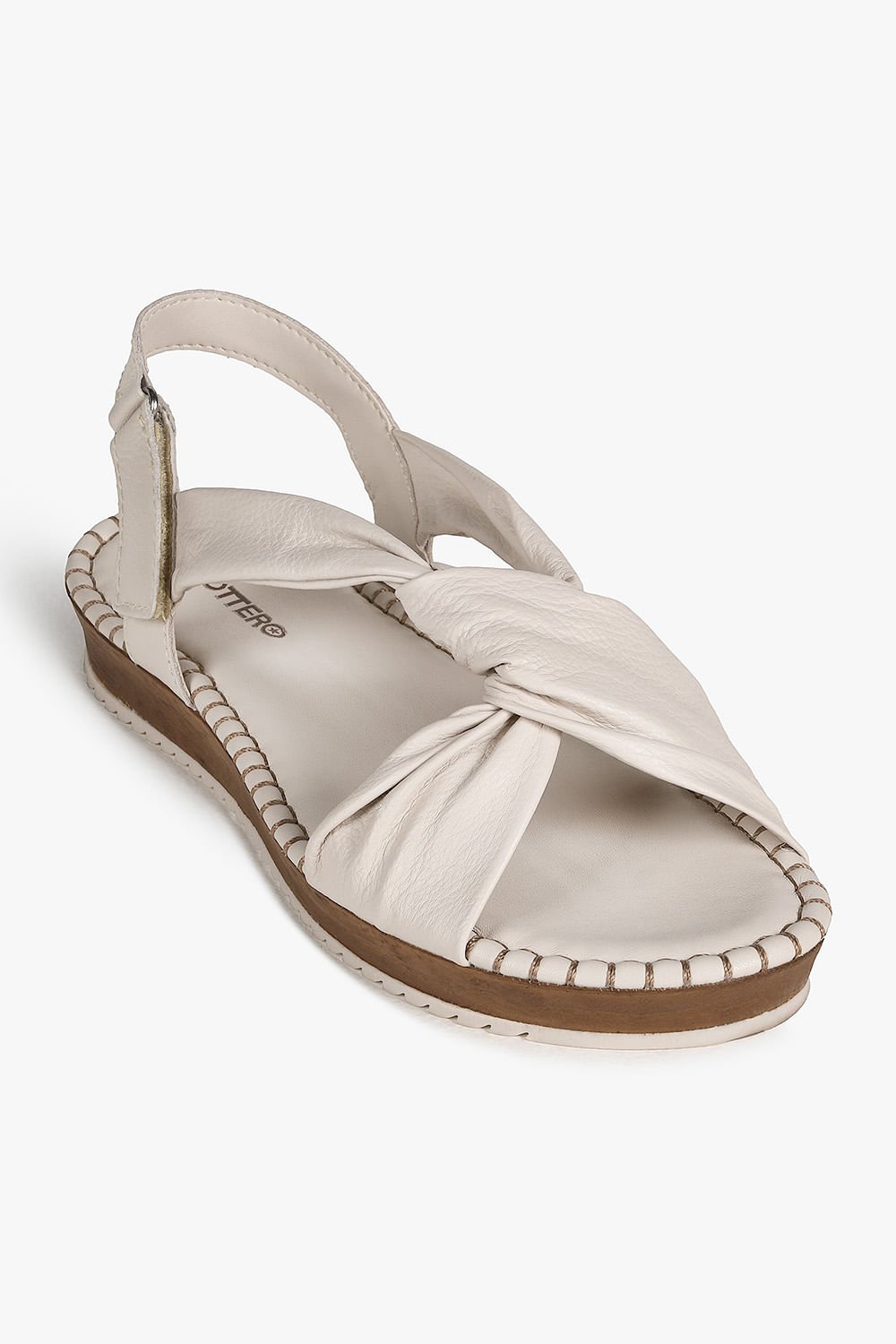 Sandália Feminina Flatform Bottero Dalye Branco 4