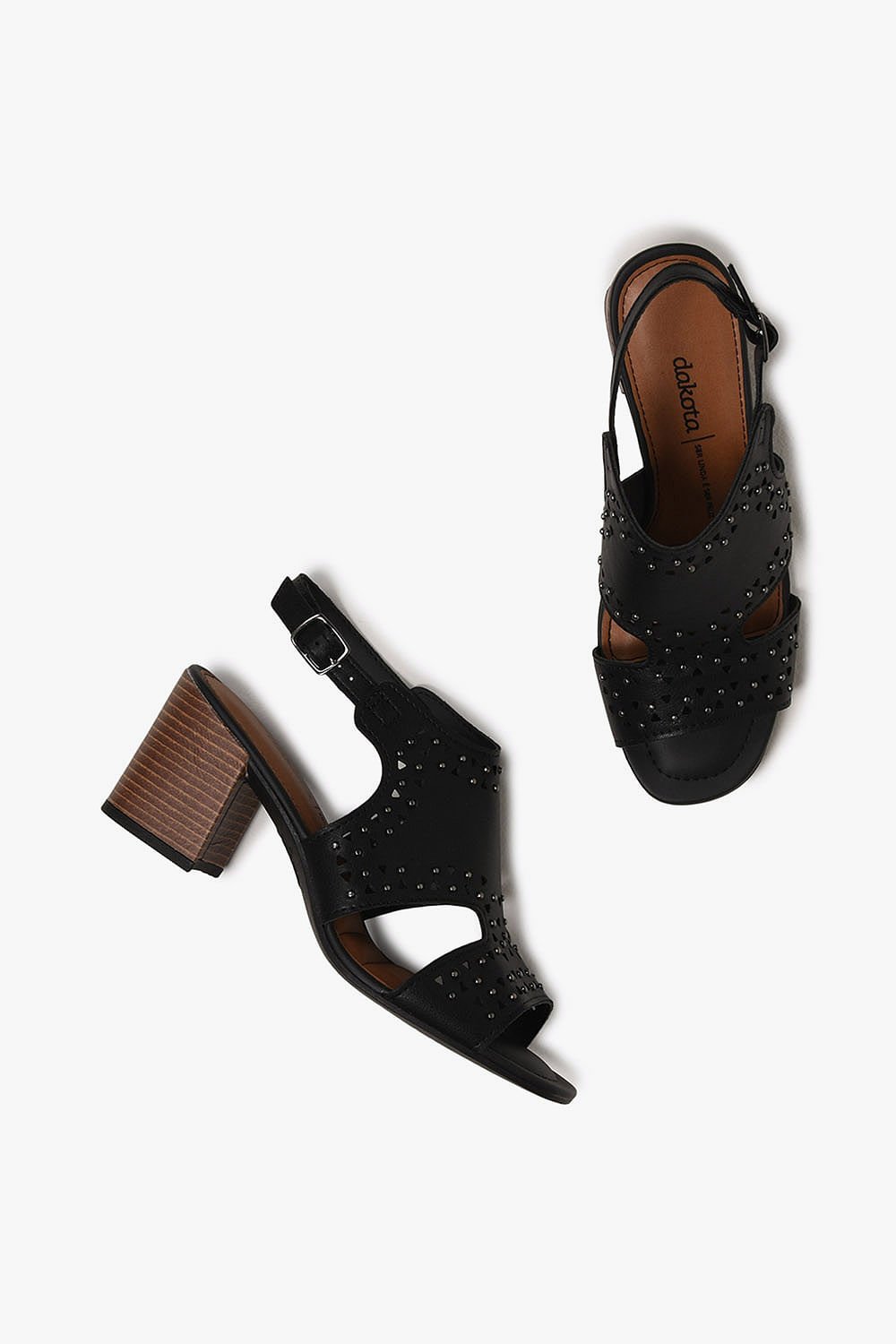 Sandália Feminino Salto Alto Dakota Vianna Preto 5