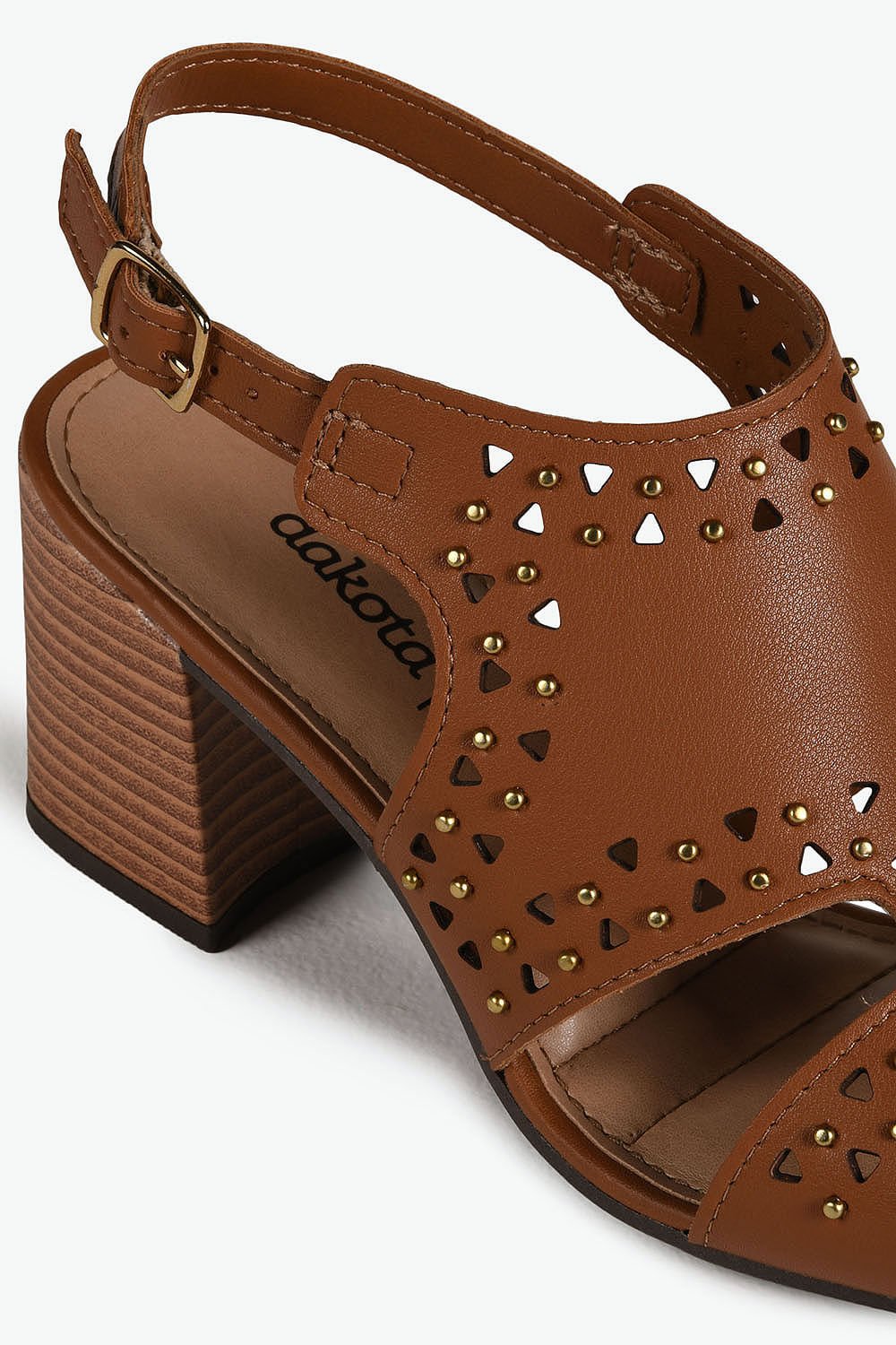 Sandália Feminino Salto Alto Dakota Vianna Marrom 2