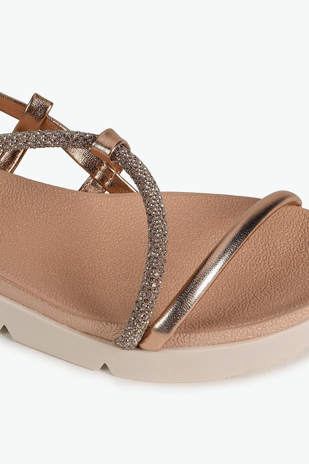 Sandália Feminina Papete Beira Rio Julya Rosa 2