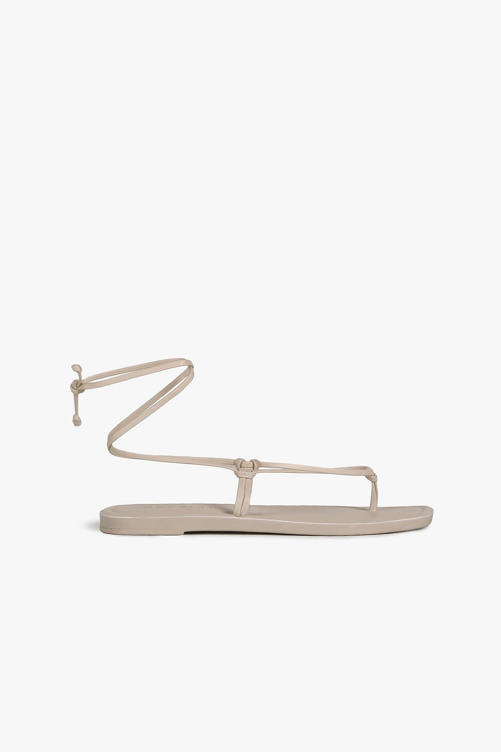 Sandália Feminina Rasteira Mundial Miryam Branco 1