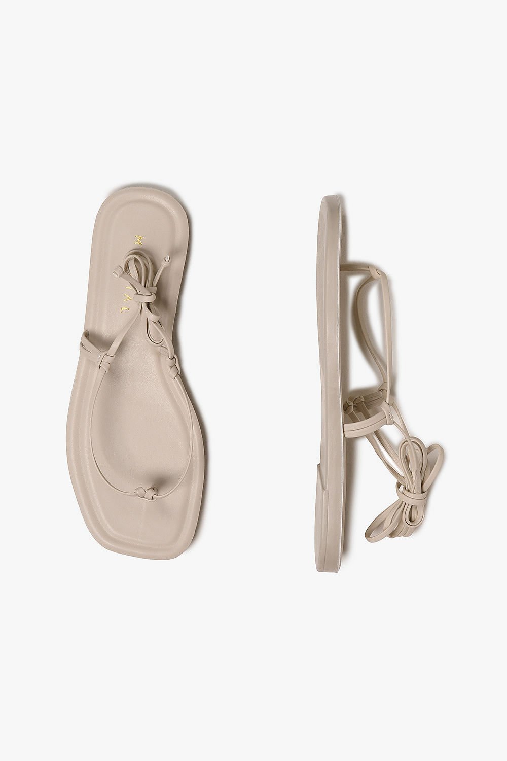 Sandália Feminina Rasteira Mundial Miryam Branco 3