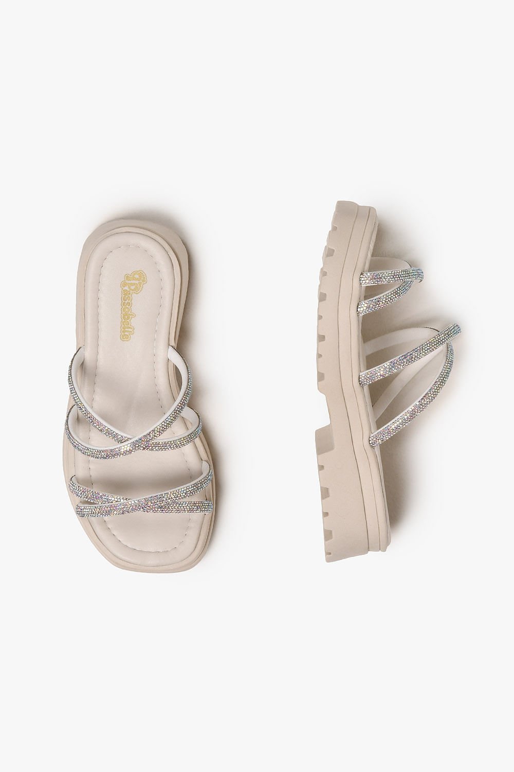 Tamanco Infantil Flatform Passobele Bry Off White 3