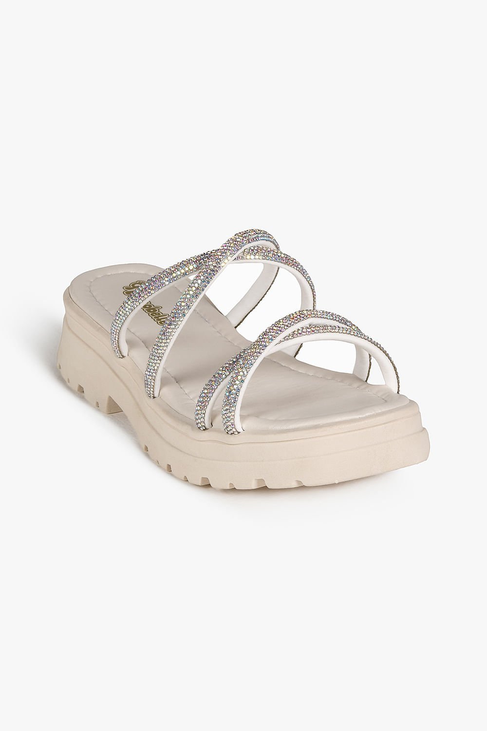 Tamanco Infantil Flatform Passobele Bry Off White 4