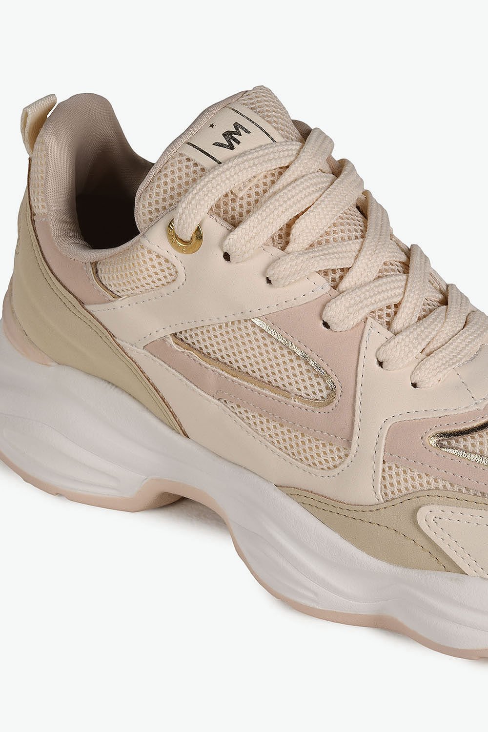 Tênis Feminino Plataforma Via Marte Clover Bege 4