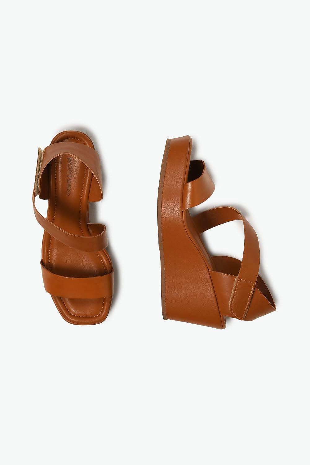 Sandália Feminina Anabela Bottero Maisha Marrom 3