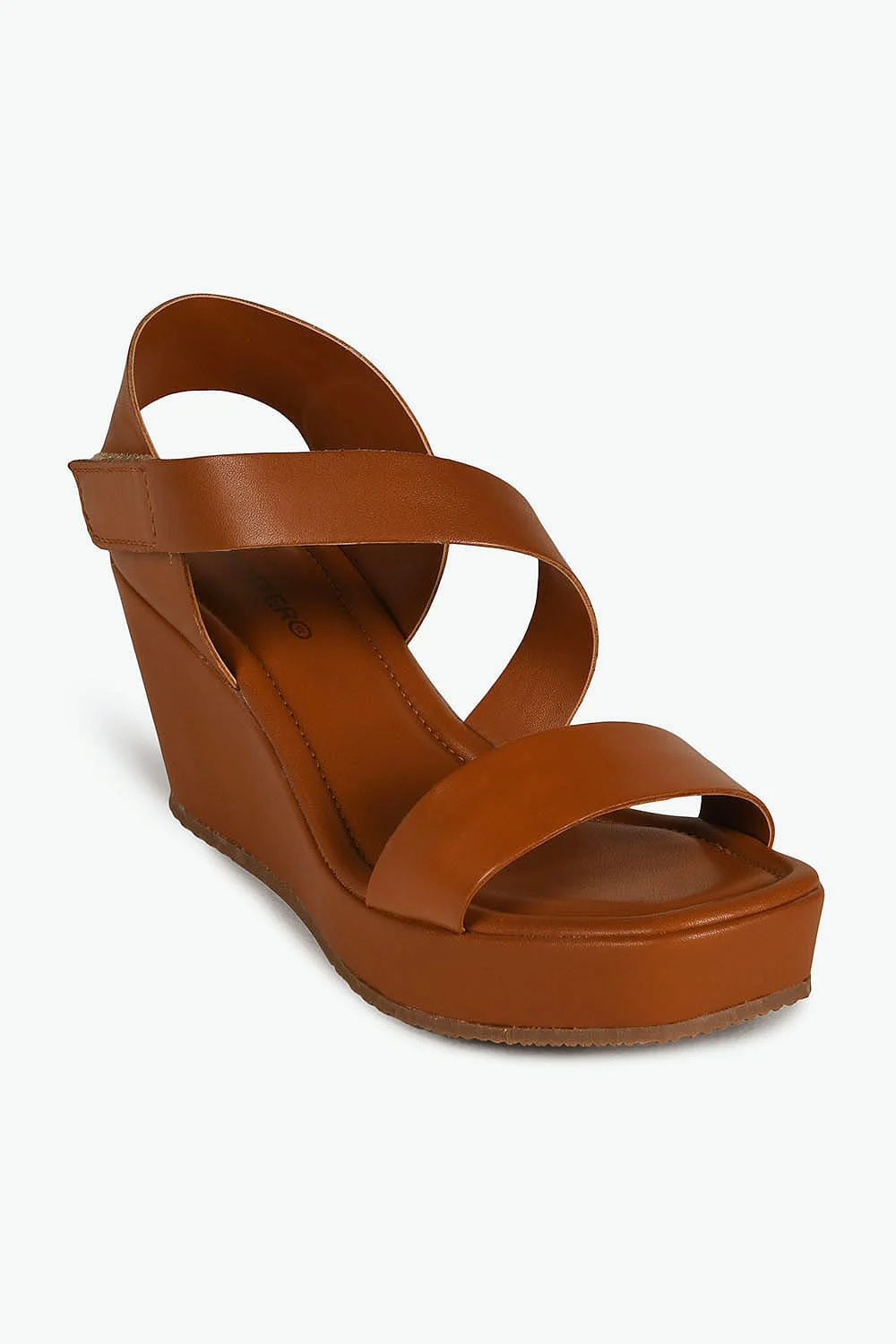 Sandália Feminina Anabela Bottero Maisha Marrom 4