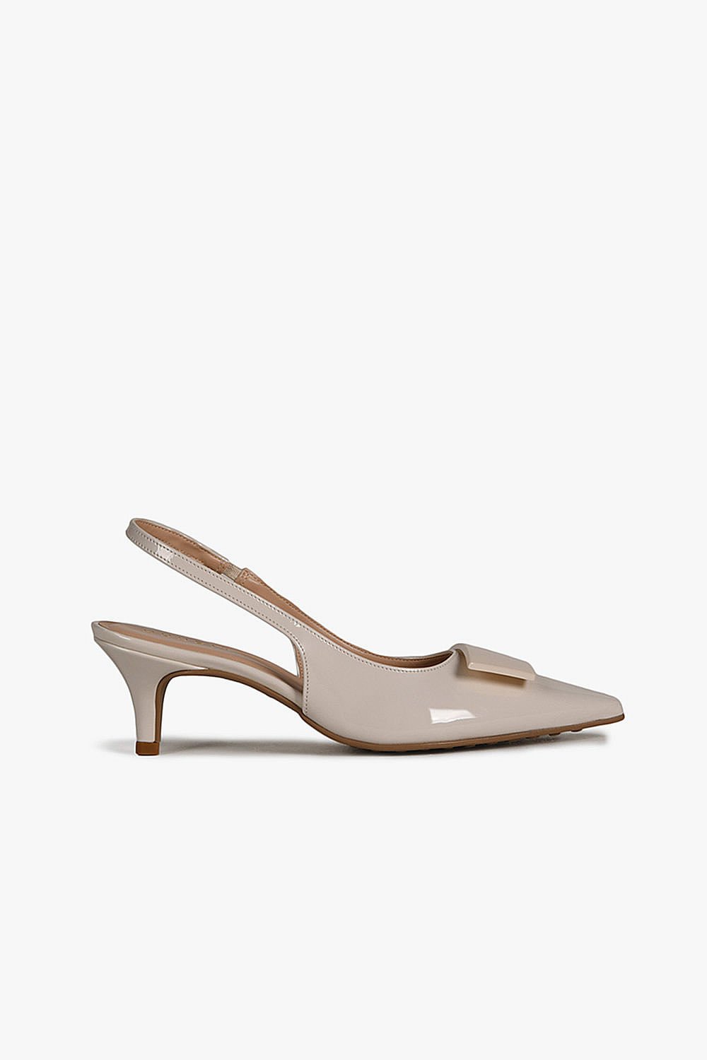 Scarpin Feminino Slingback Mundial Rosalia Branco 1