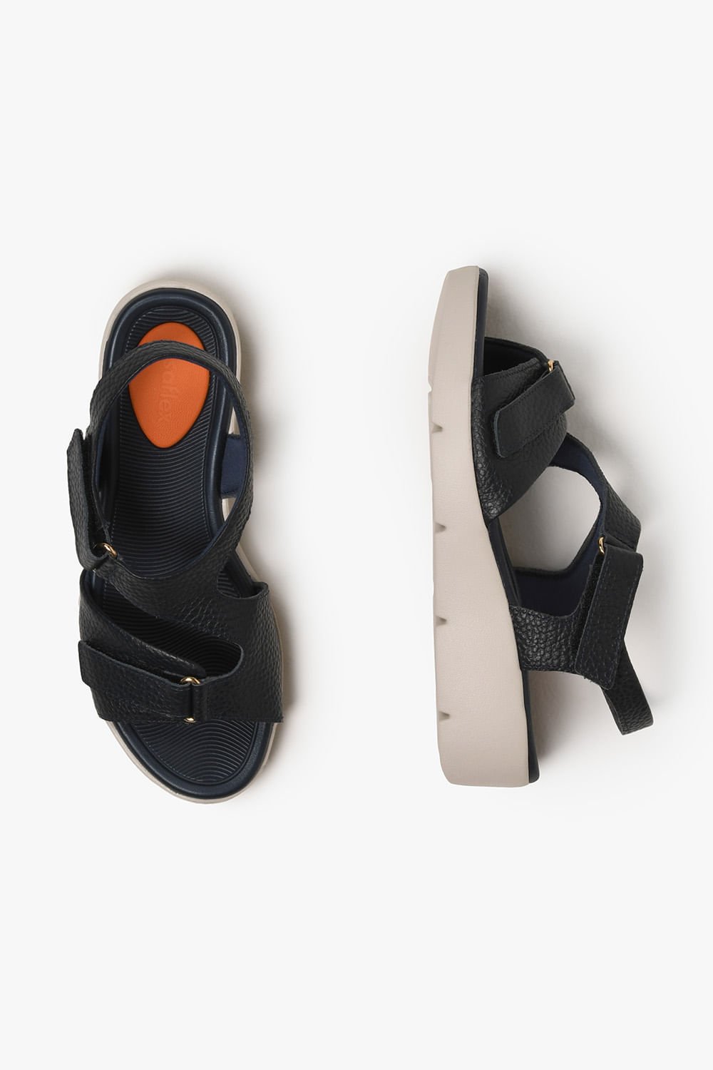 Sandália Feminina Anabela Usaflex Lisiane Preto 3