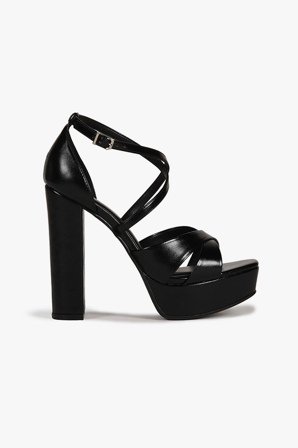 Sandália Feminina Meia-Pata Mundial Myrelle Preto 1