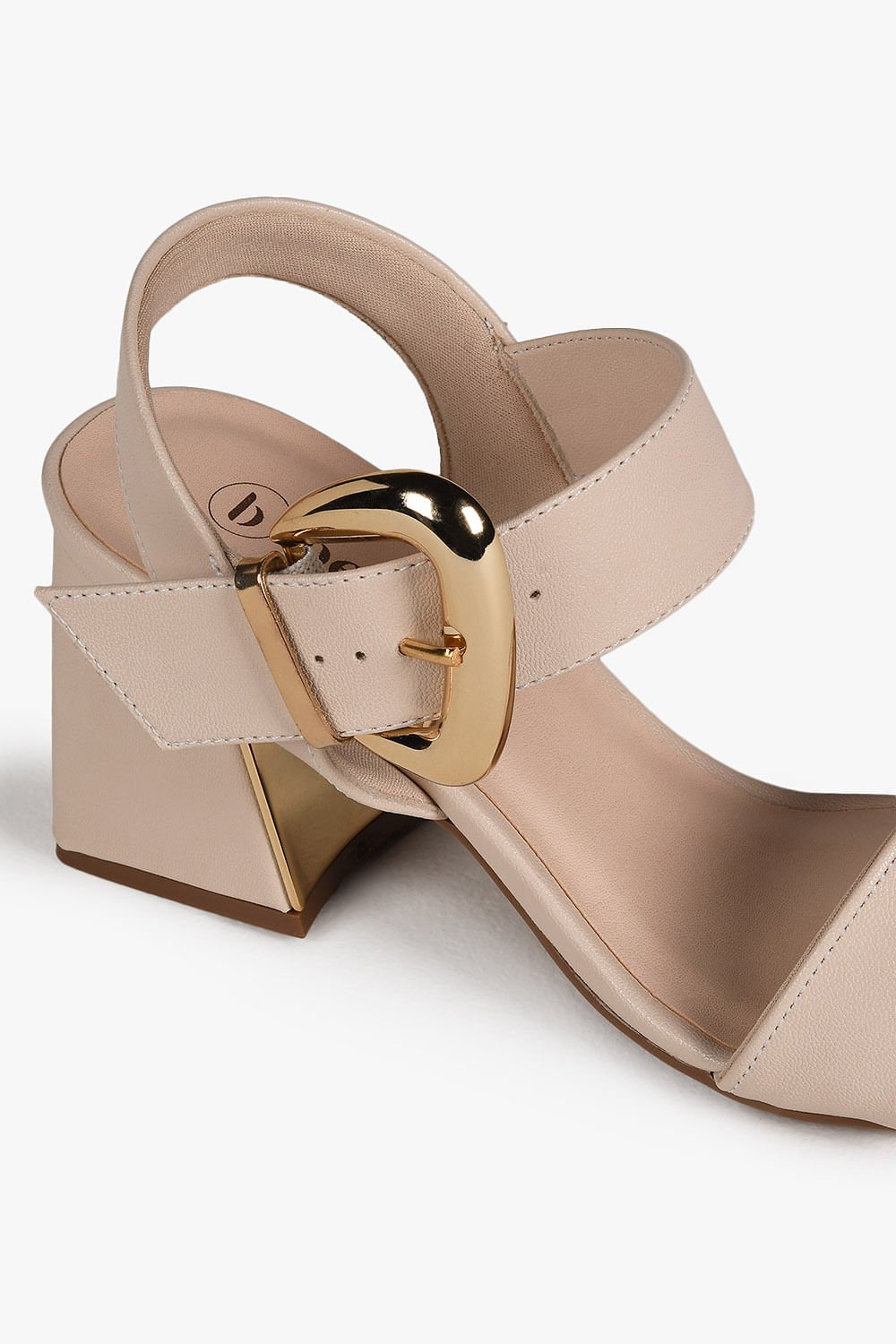 Sandália Feminina Salto Alto Bebece Narrima Branco 2