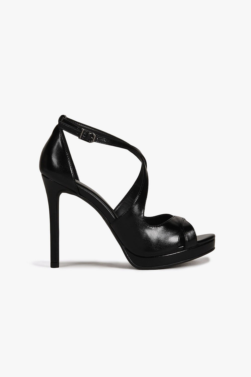 Sandália Feminina Meia-Pata Mundial Maeve Preto 1