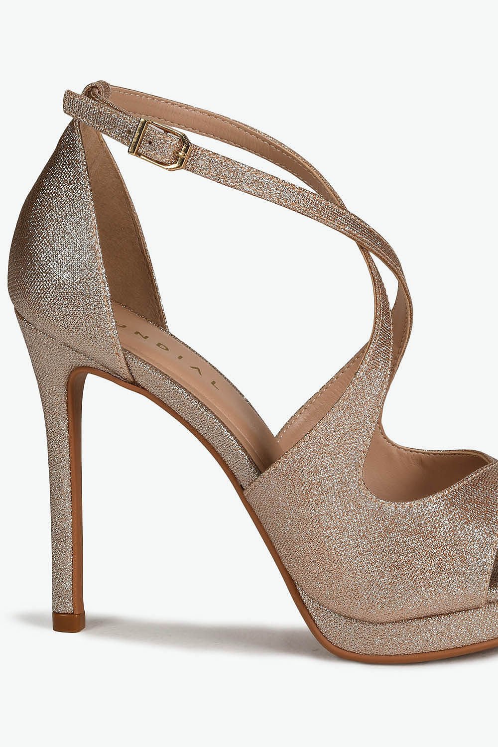 Sandália Feminina Meia-Pata Mundial Maeve Dourado 4