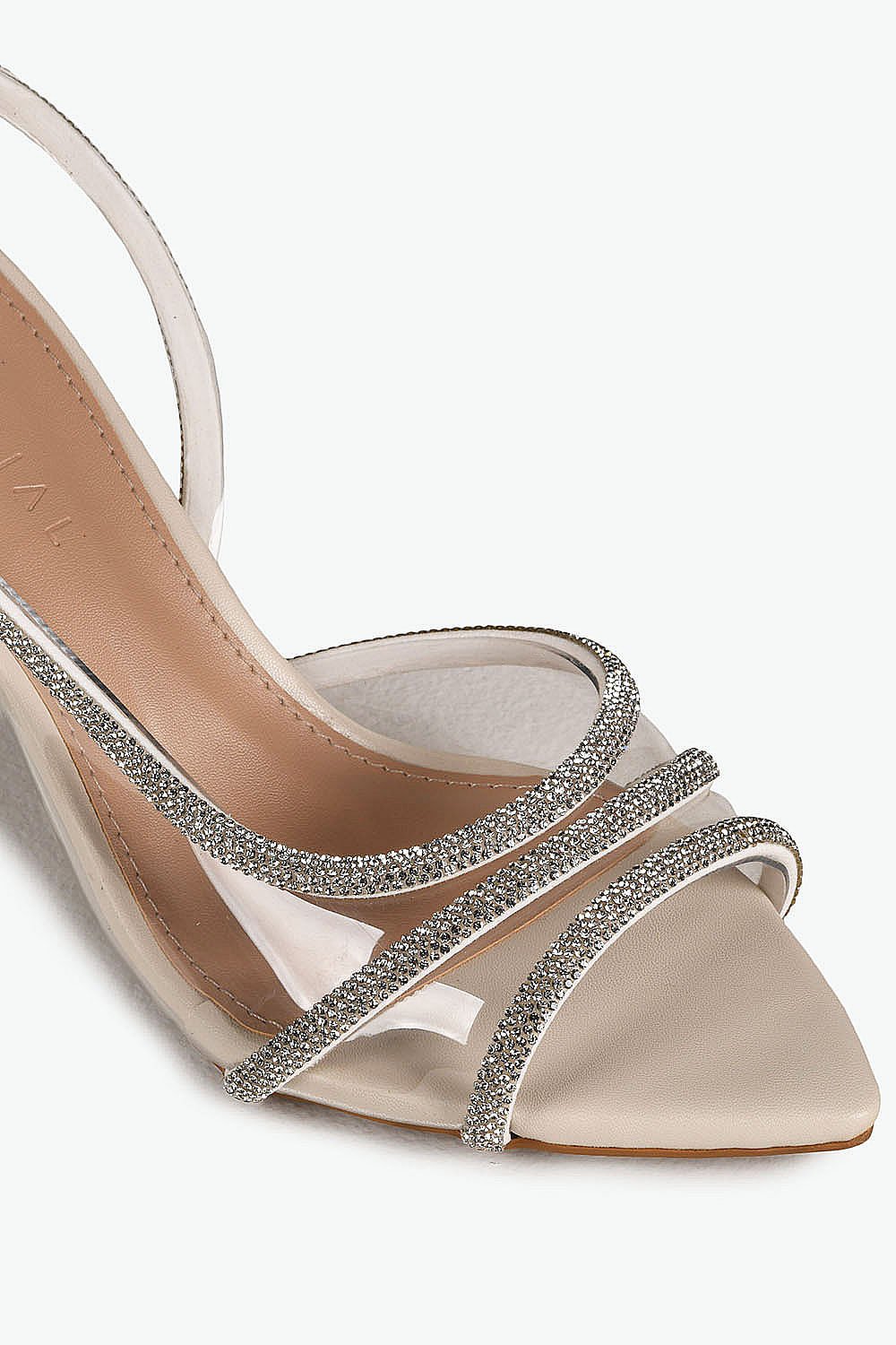 Sandália Feminina Salto Alto Mundial Athenas Branco 2