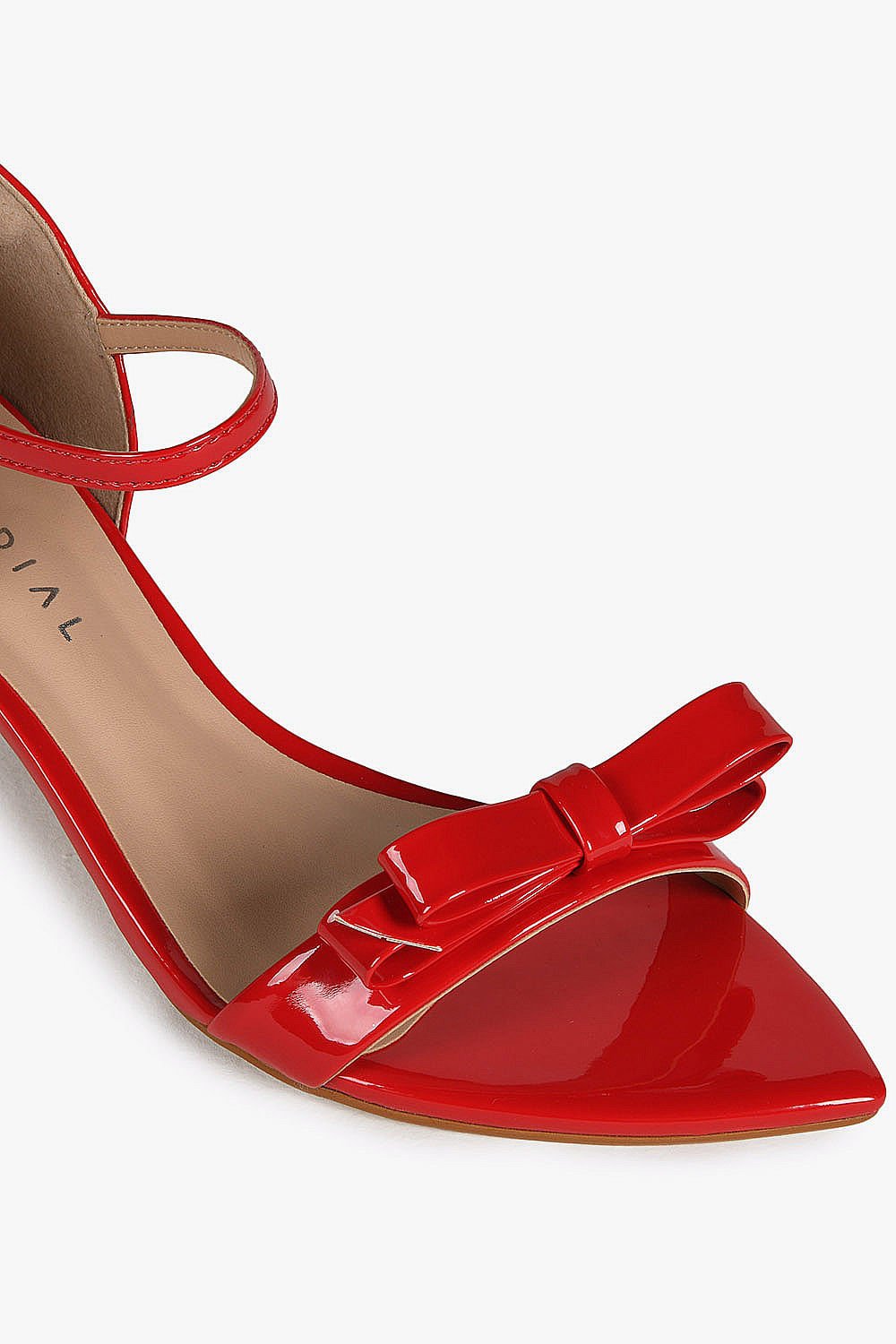 Sandália Feminina Salto Alto Mundial Kimberly Vermelho 2