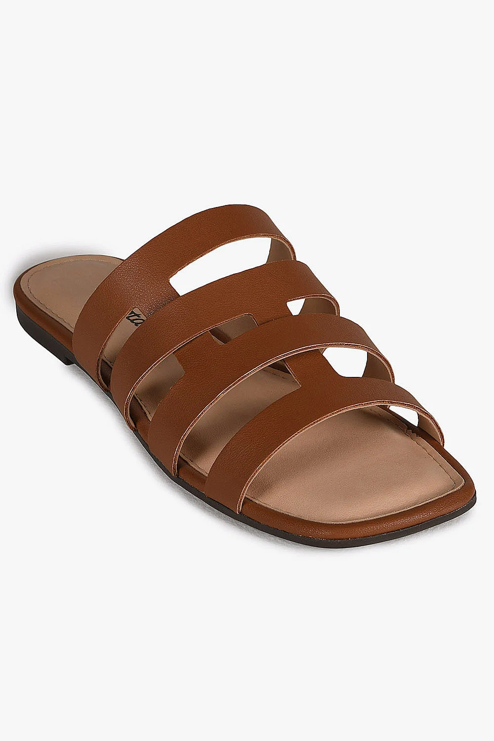 Sandália Rasteira Dakota Mony Marrom 4