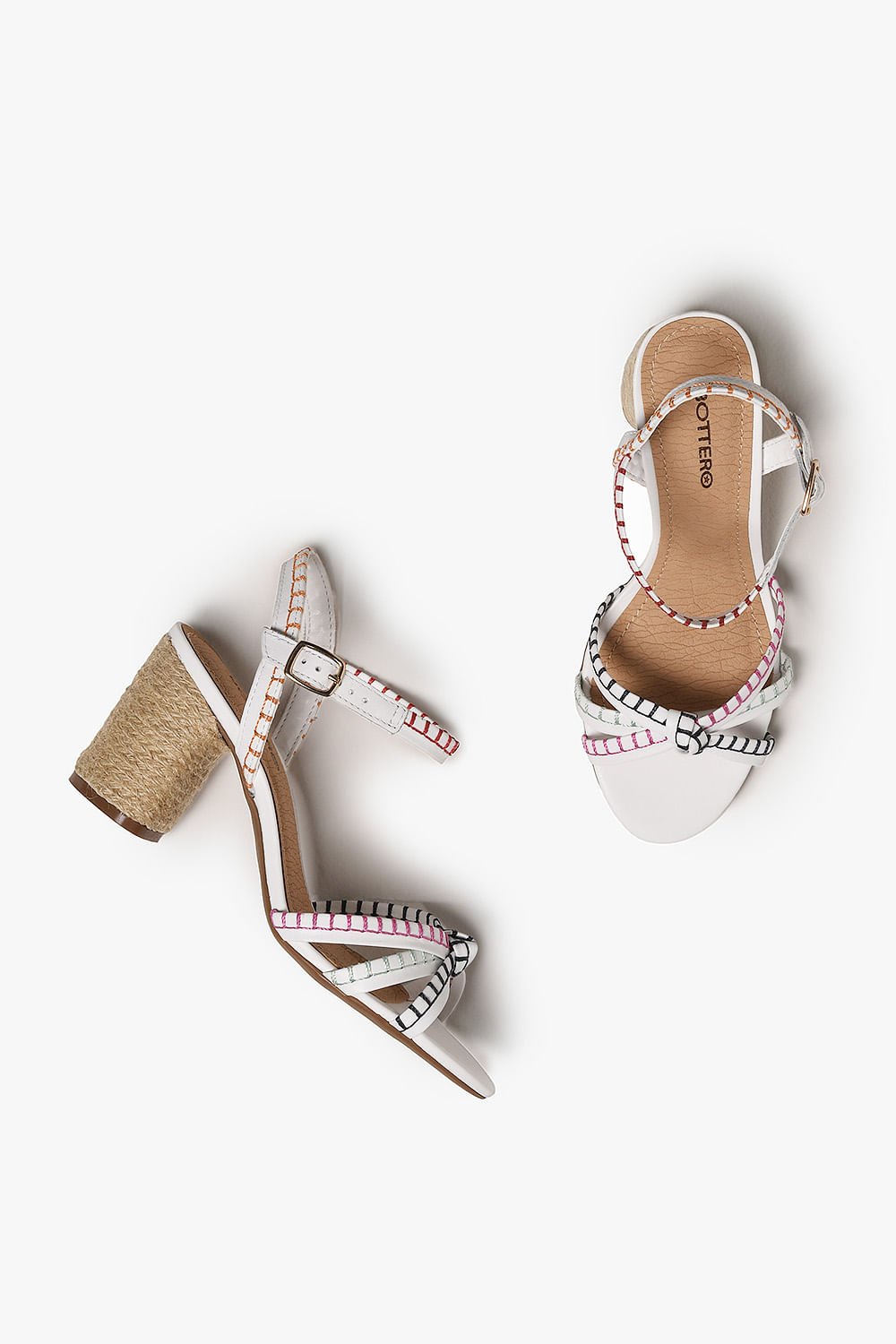 Sandália Feminina Bottero Melro Branco 3