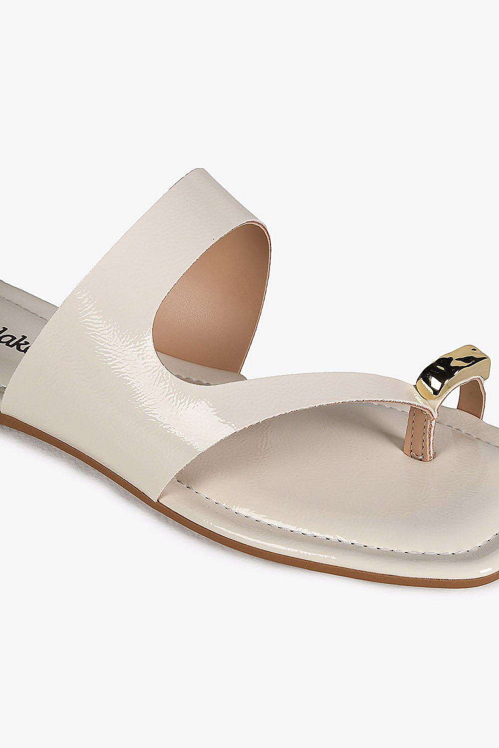 Rasteira Femimina Dakota Chily Branco 2