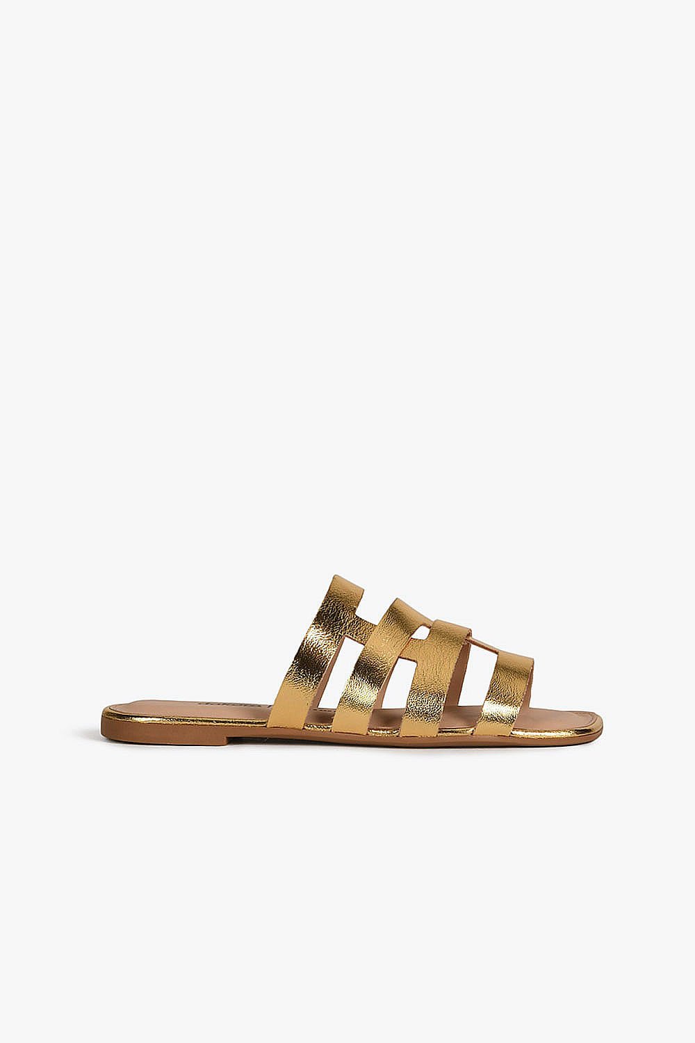 Sandália Rasteira Dakota Mony Dourado 1