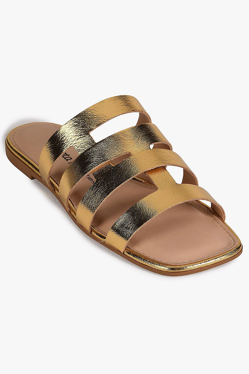Sandália Rasteira Dakota Mony Dourado 4