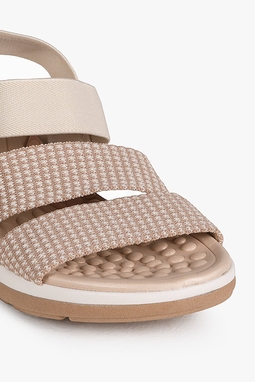 Sandália Feminina Papete Modare Leilane Bege 3