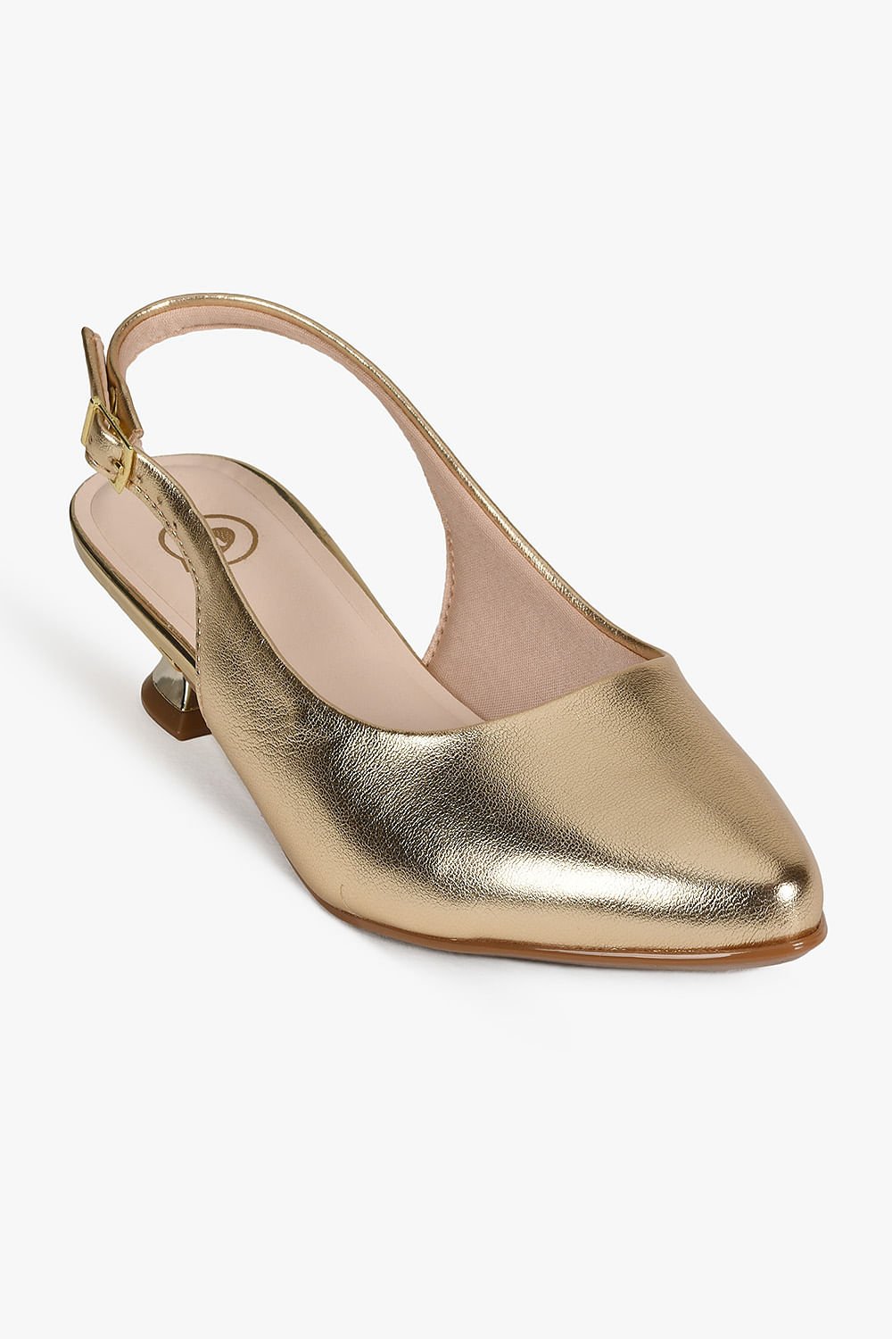 Sapato Slingback Molekinha Infantil Lunna Dourado 6