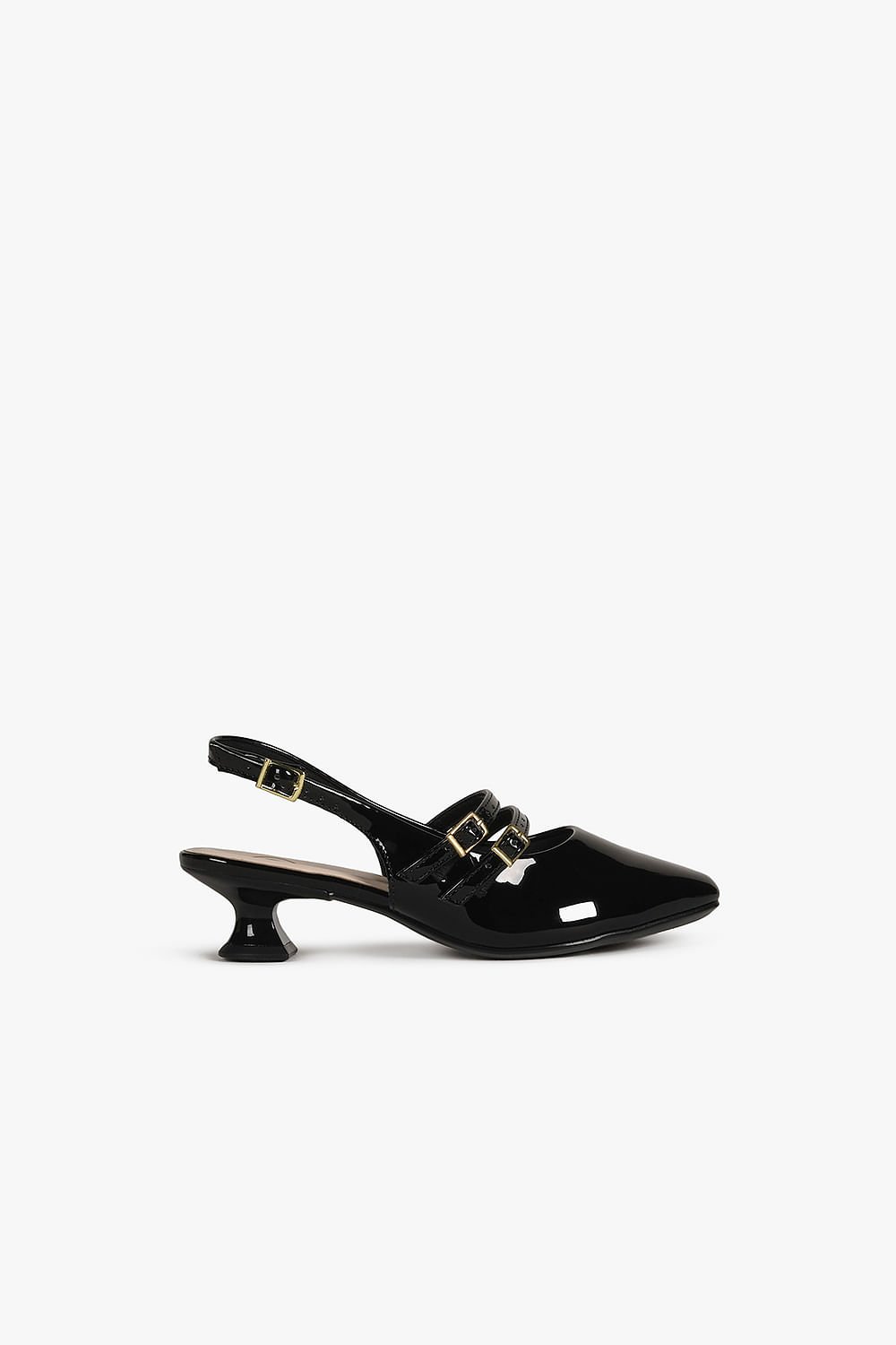 Sapato Slingback Molekinha Infantil Anny Preto 2