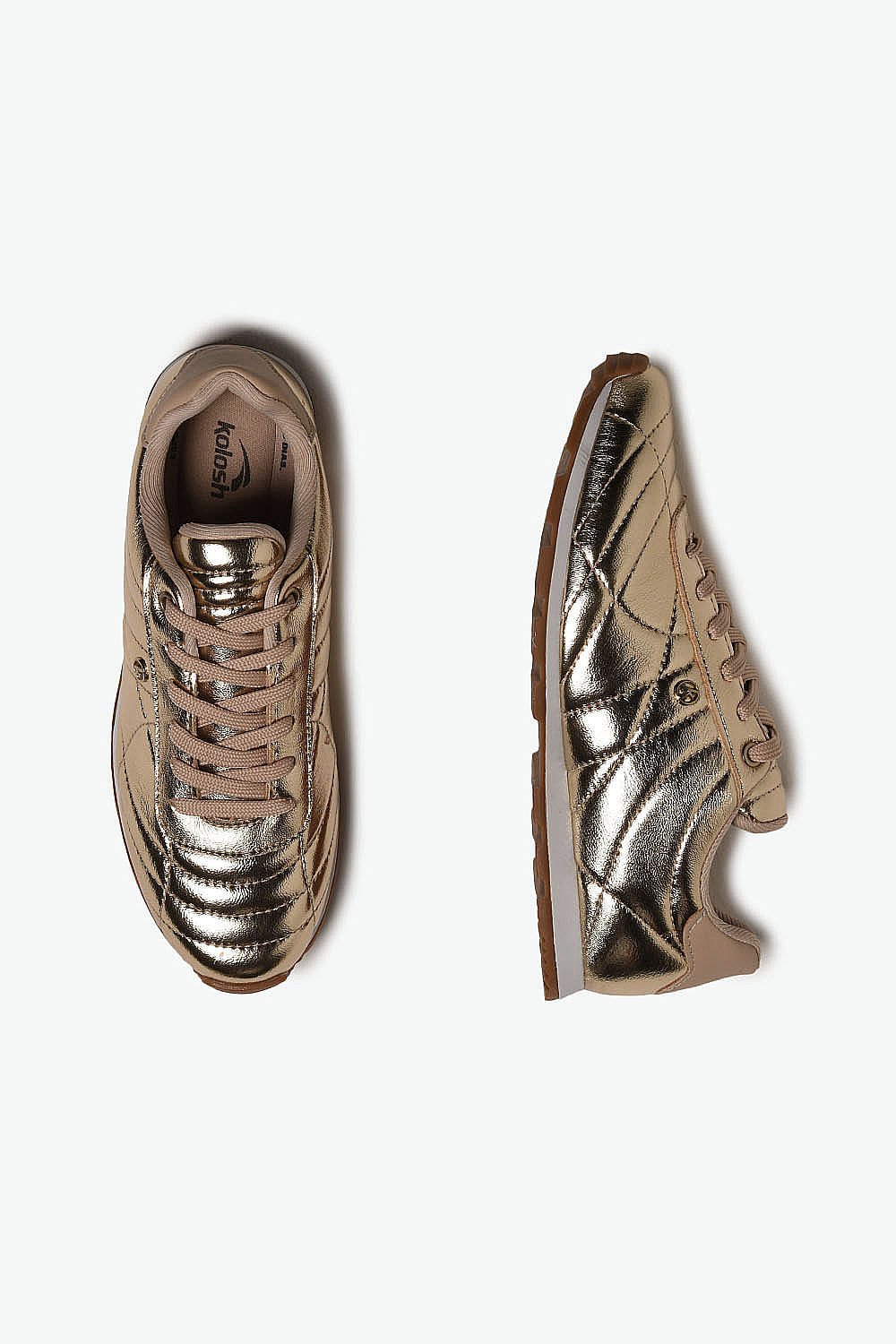 Tênis Feminino Kolosh Lyric Dourado 3