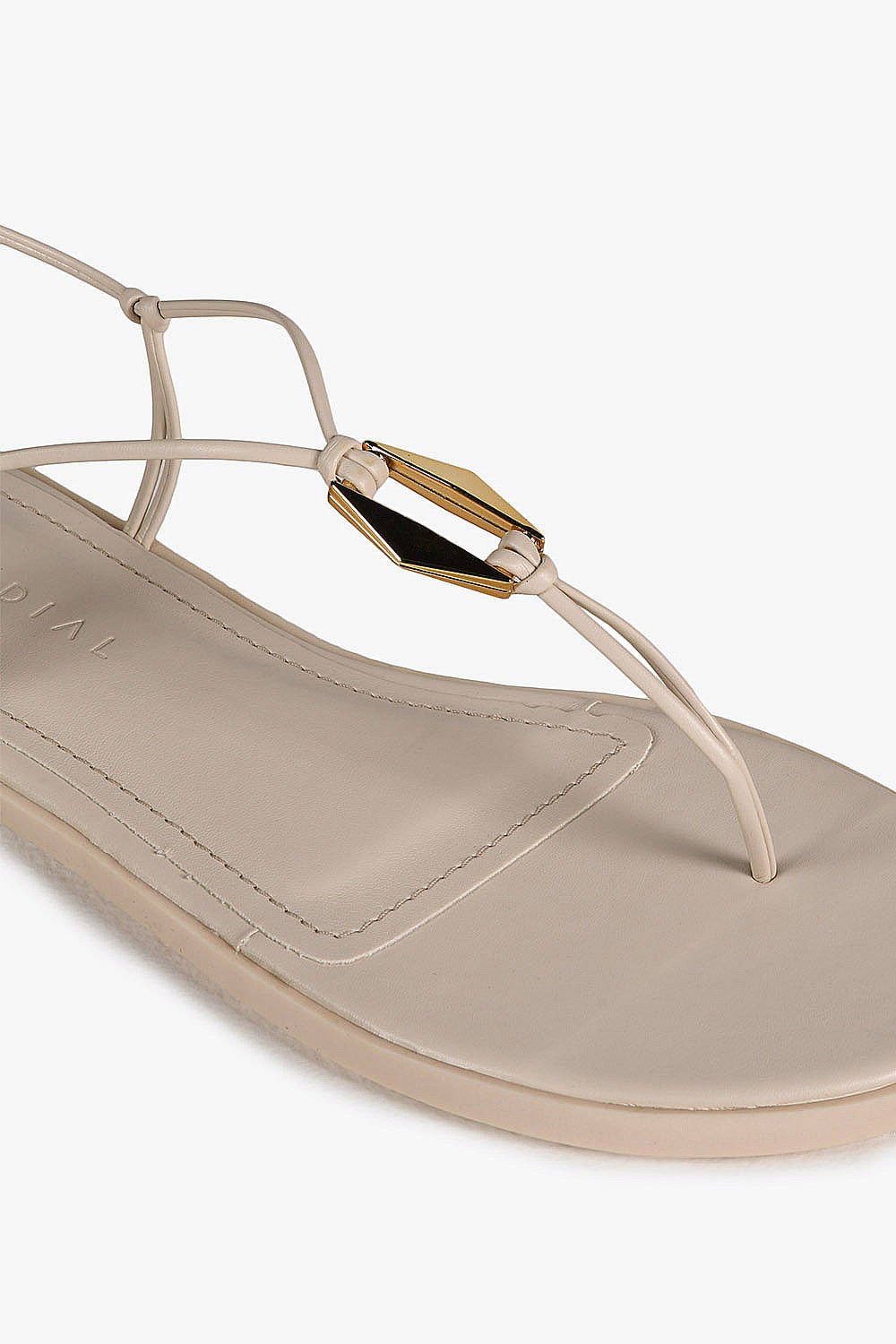 Sandália Feminina Rasteira Mundial Holivia Branco 2