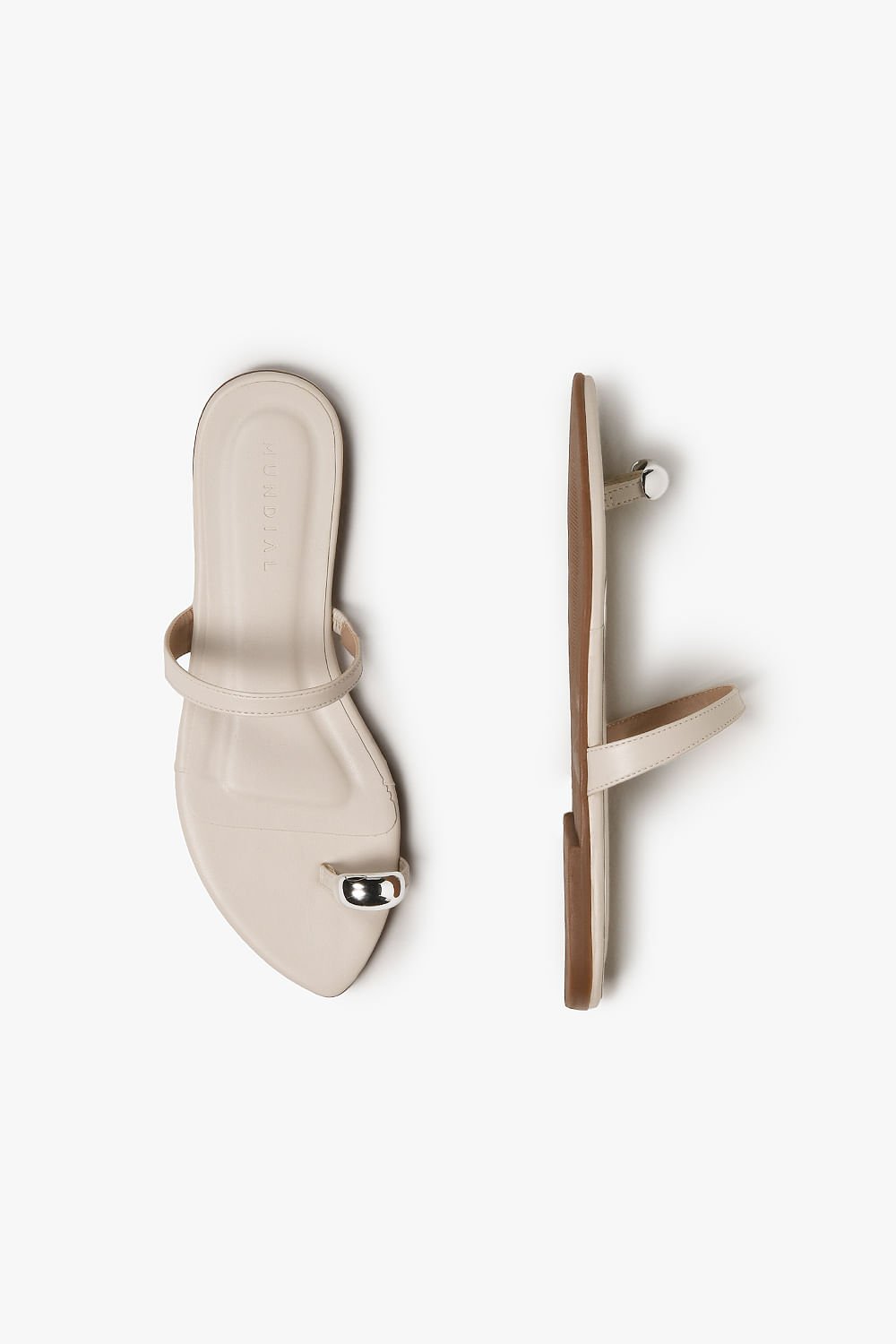 Rasteira Feminina Mundial Marissol Branco 3