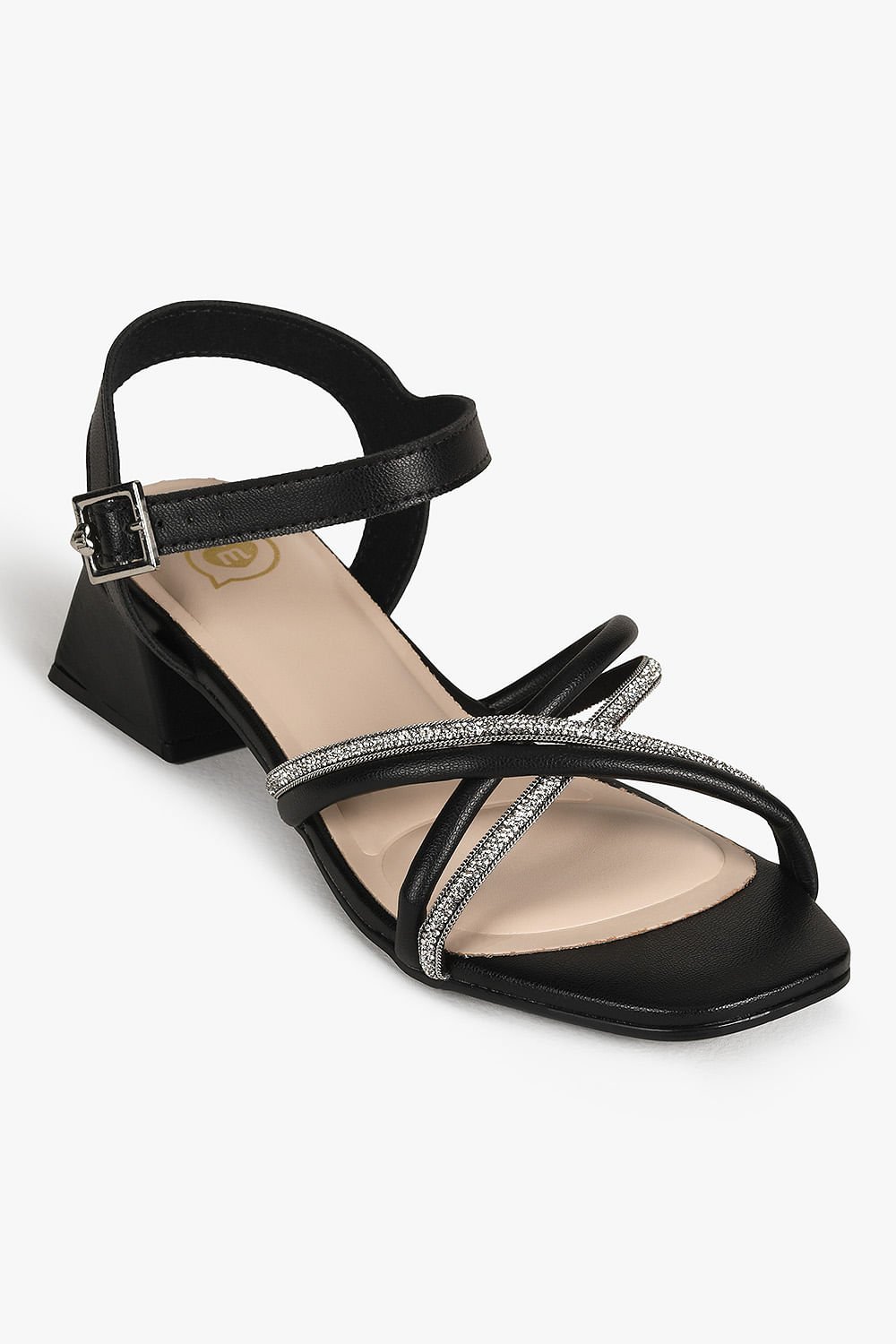 Sandália Infantil Salto Baixo Molekinha Antonyeta Preto 4