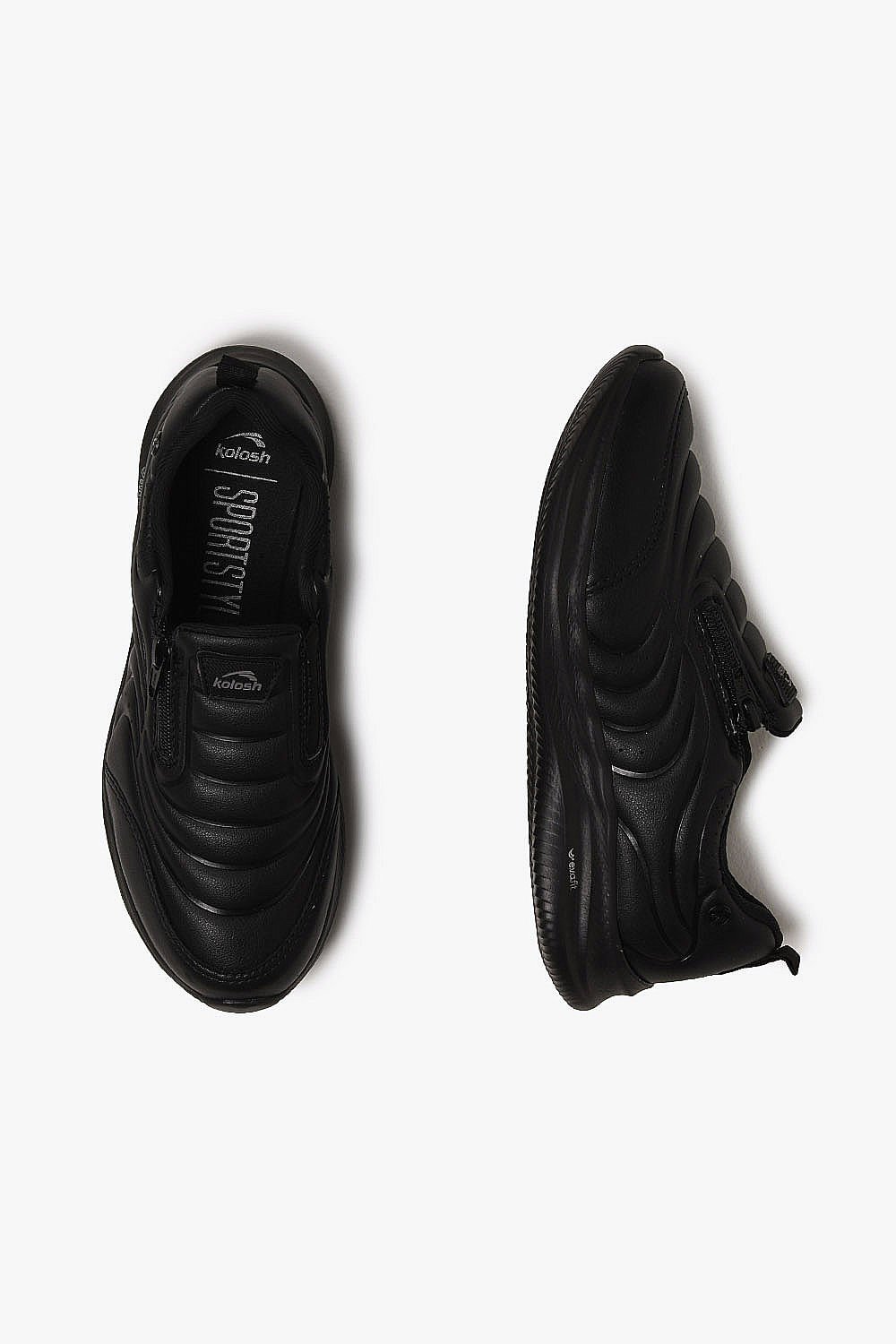 Tênis Feminino Slip On Kolosh Olimpia Preto 3