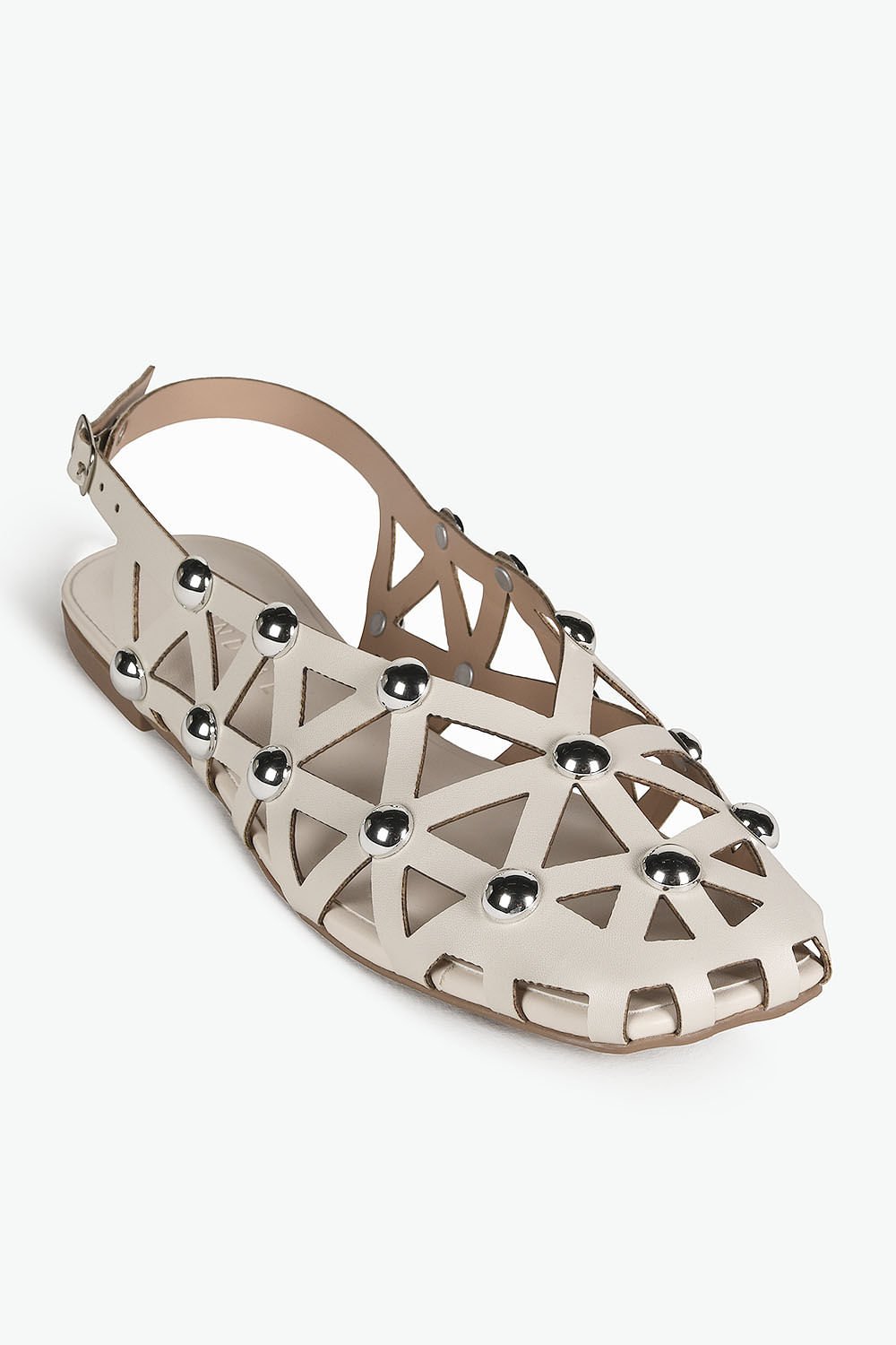 Sapatilha Feminina Slingback Mundial Lady Branco 4