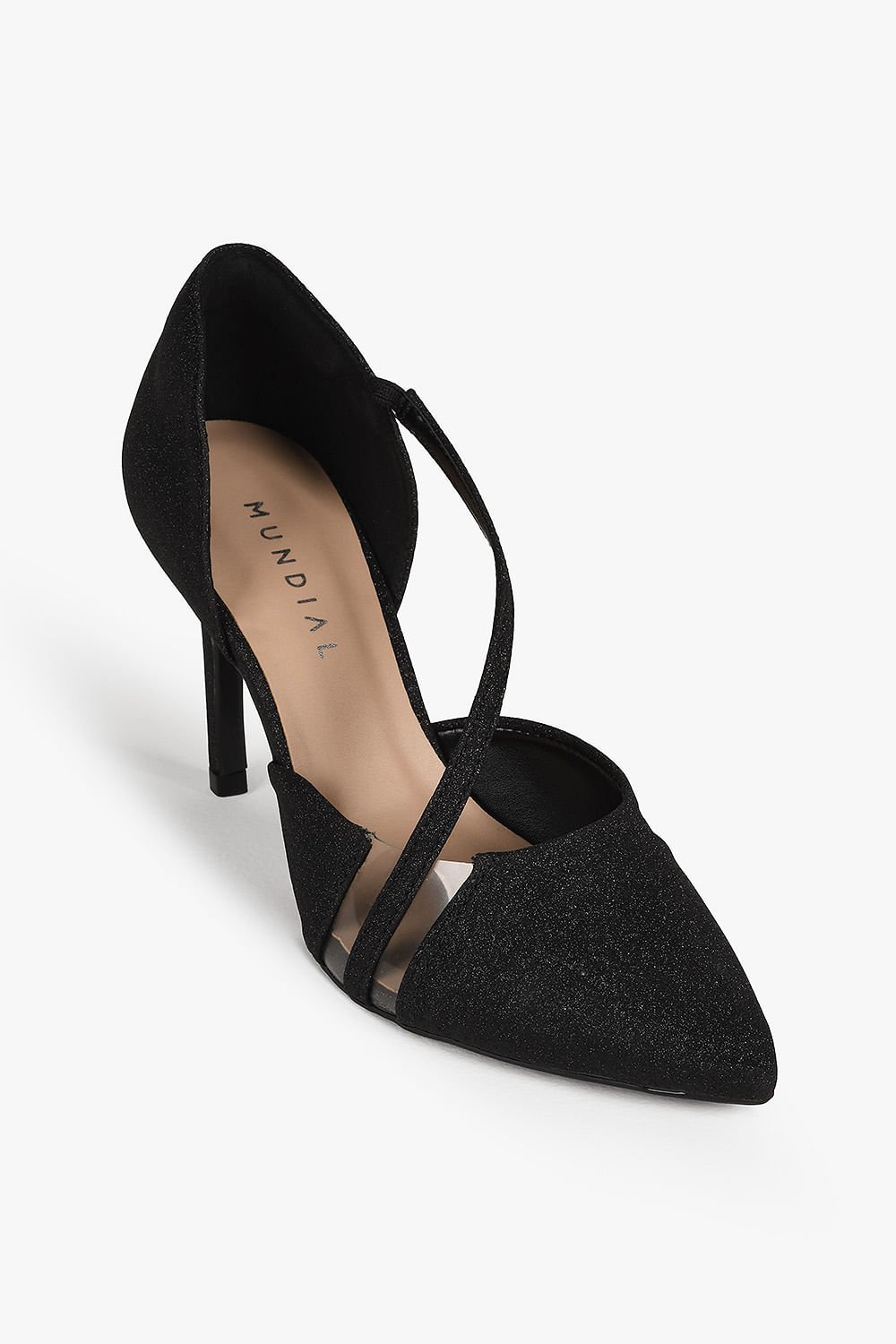 Scarpin Feminino Salto Alto Mundial Olivya Preto 4