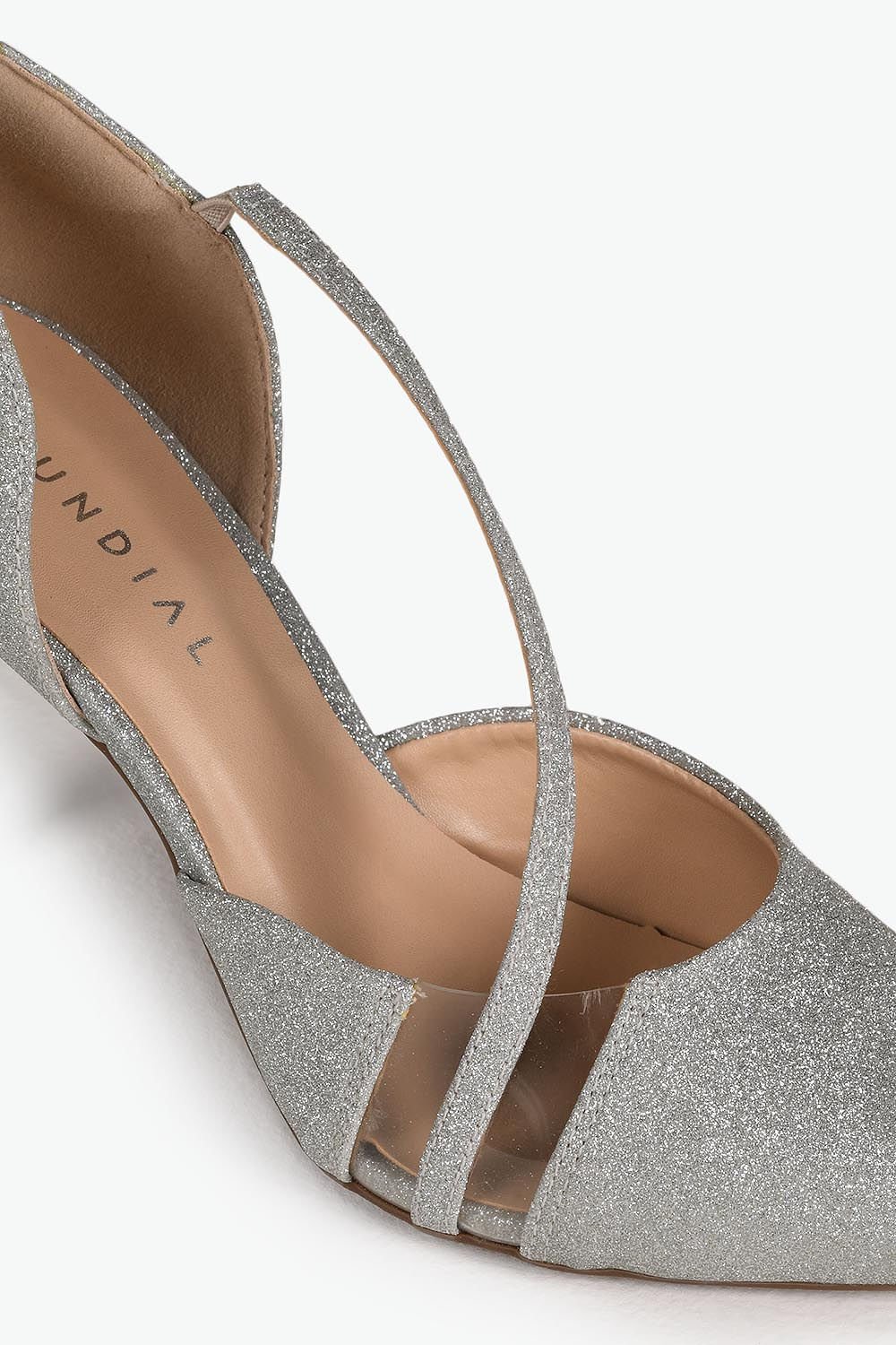 Scarpin Feminino Salto Alto Mundial Olivya Prata 2