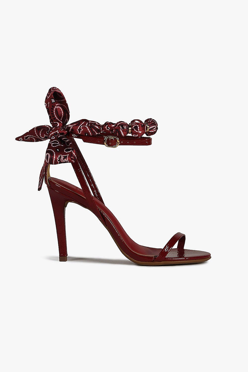 Sandália Feminina Salto Alto Mundial Jessica Bordô 1