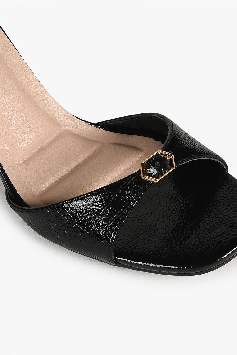 Sandália Feminina Salto Alto Bebece Anahi Preto 2