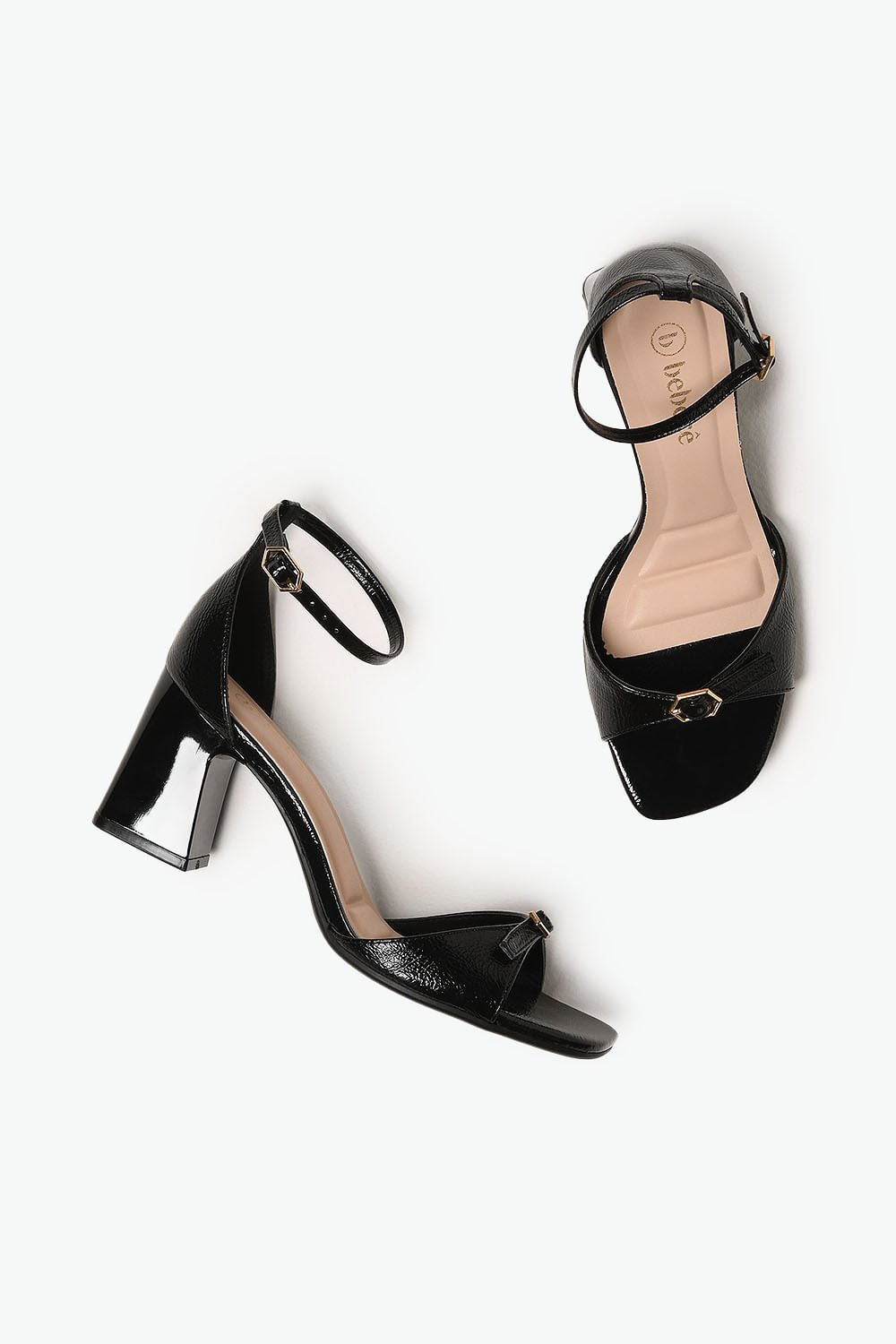 Sandália Feminina Salto Alto Bebece Anahi Preto 3