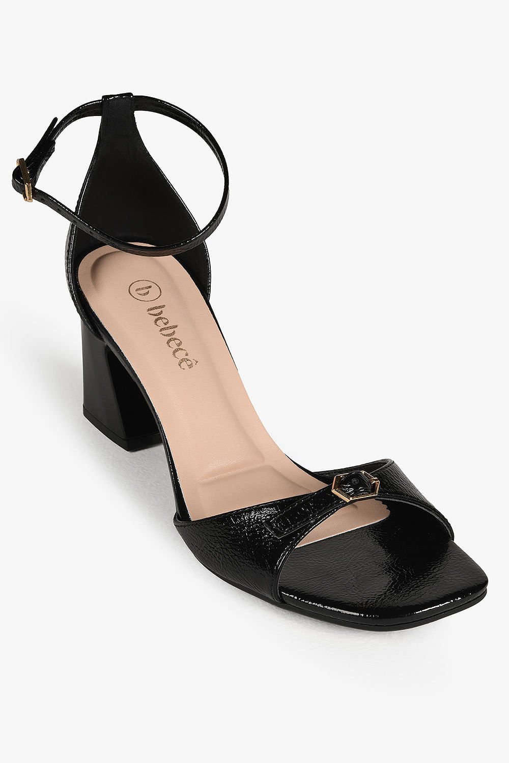 Sandália Feminina Salto Alto Bebece Anahi Preto 4