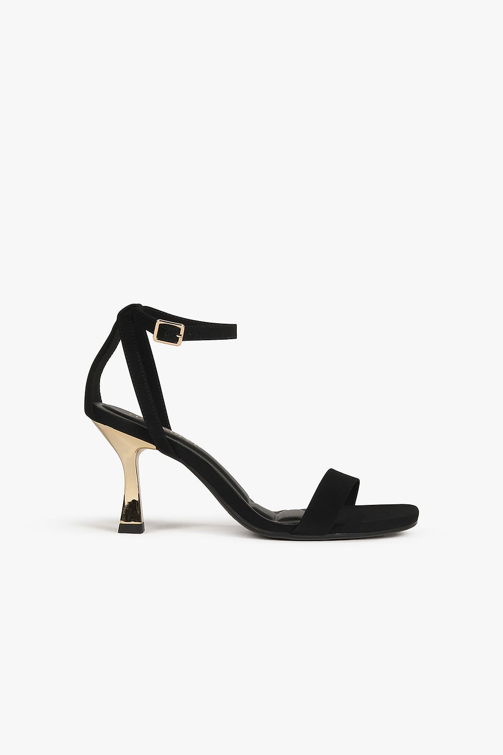 Sandália Feminina Salto Alto Bebecê Nahima Preto 1