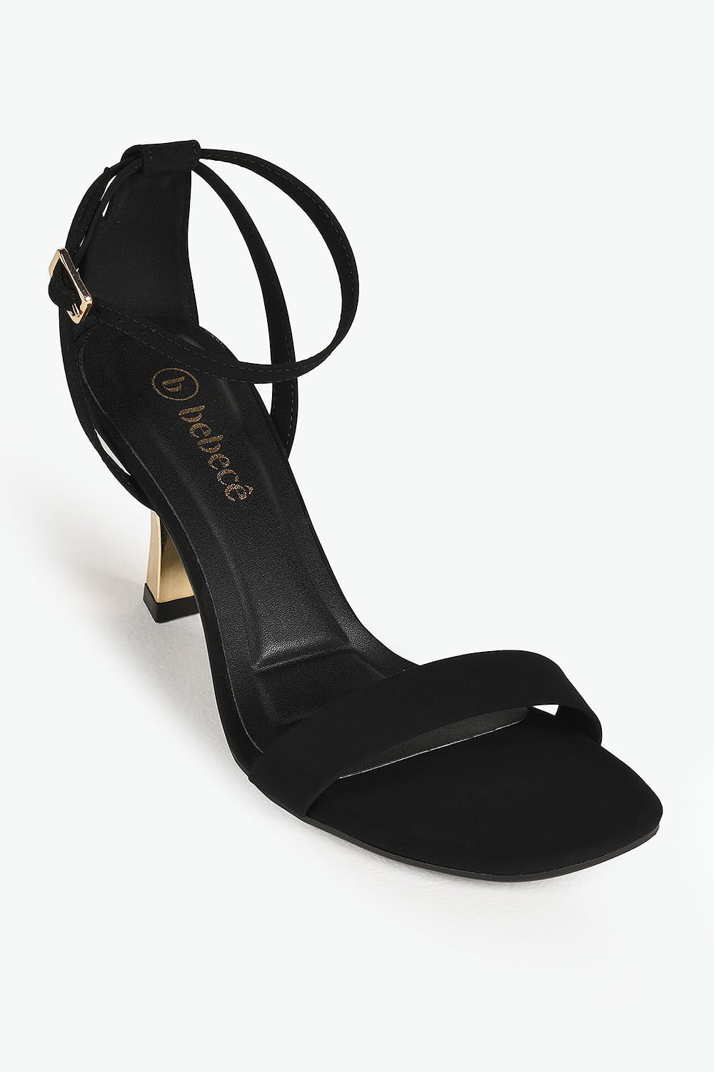 Sandália Feminina Salto Alto Bebecê Nahima Preto 4