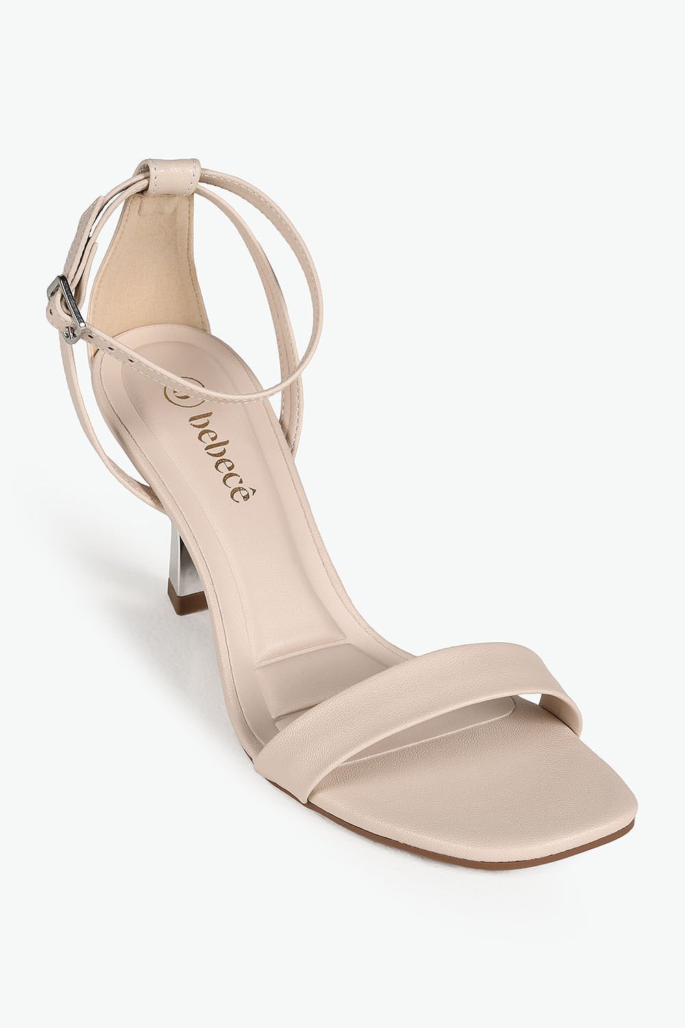 Sandália Feminina Salto Alto Bebecê Nahima Branco 4