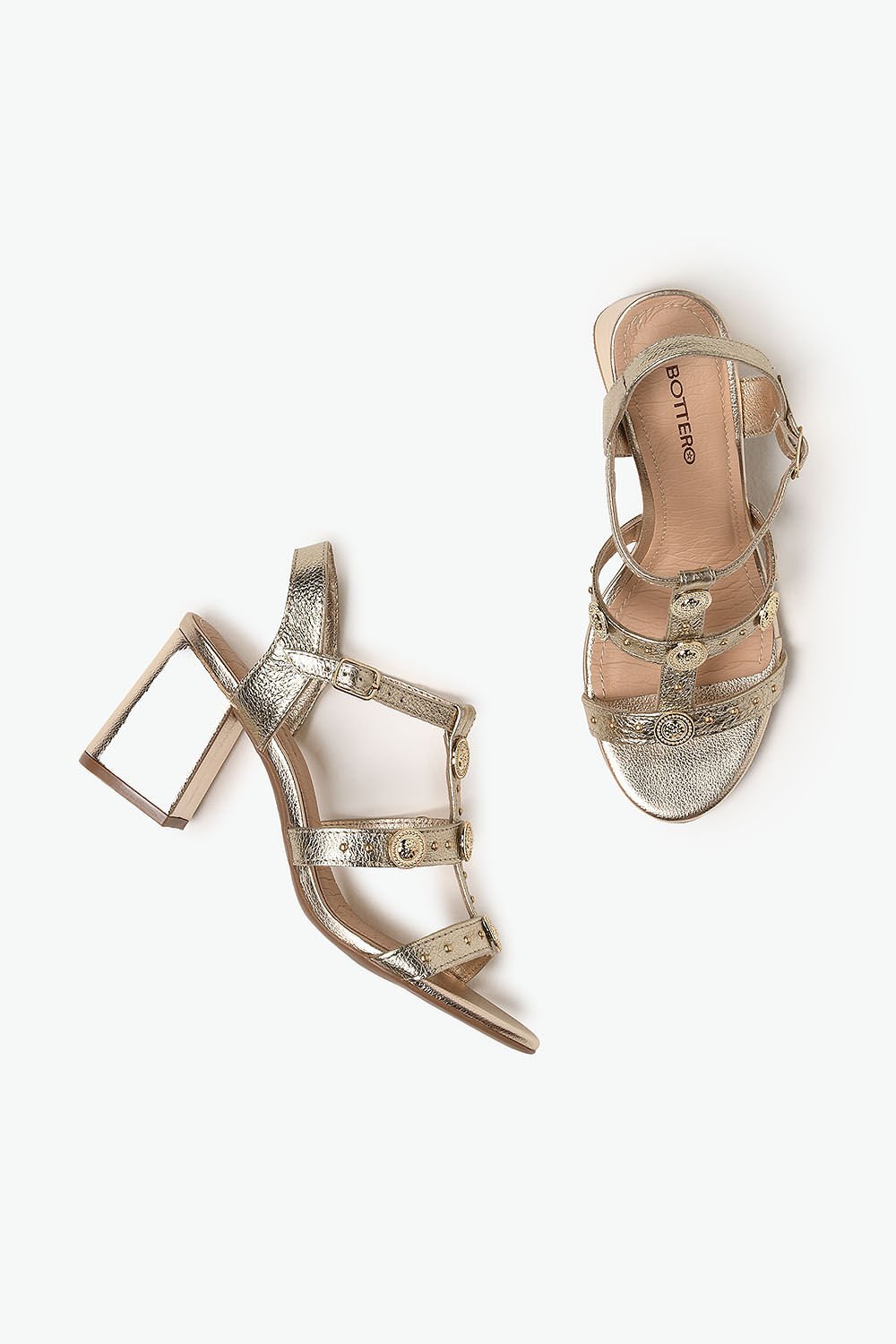 Sandália Feminina Bottero Dyone Dourado 3