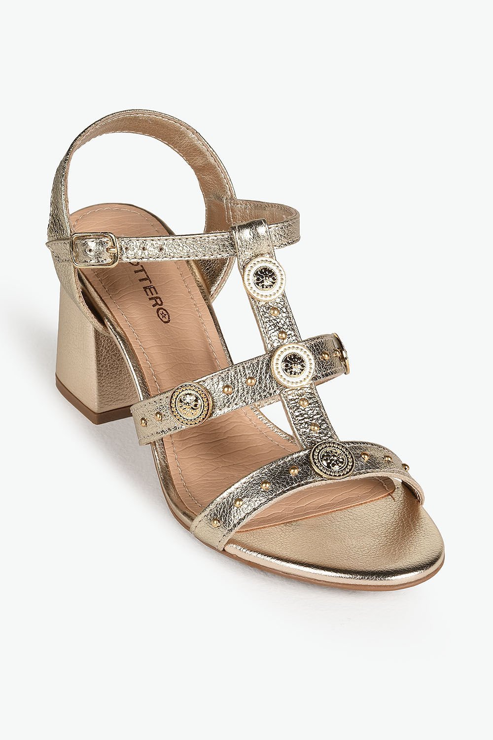 Sandália Feminina Bottero Dyone Dourado 4