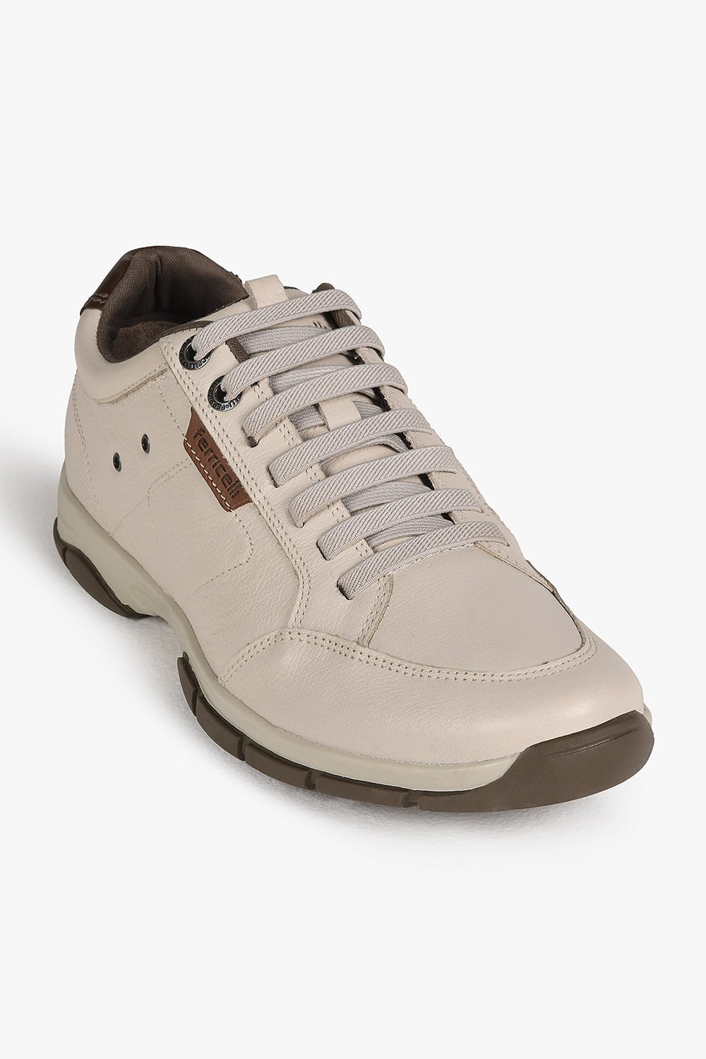 Sapatênis Masculino Ferricelli Azera Bege 4