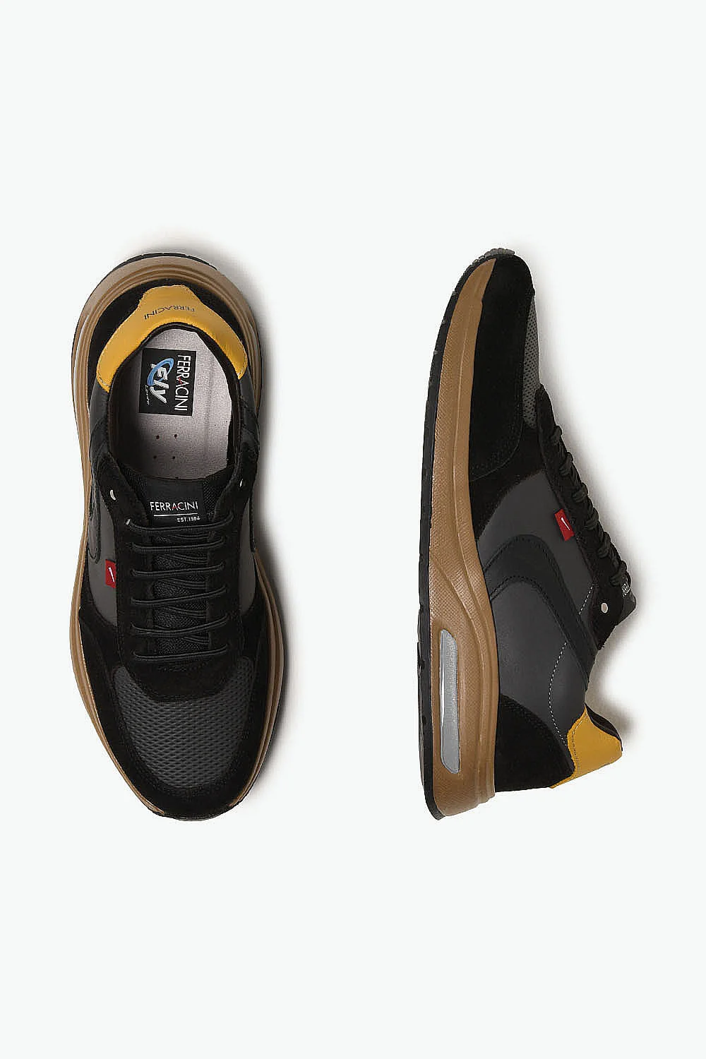 Tênis Masculino Sneaker Ferracini Vyper Preto 3