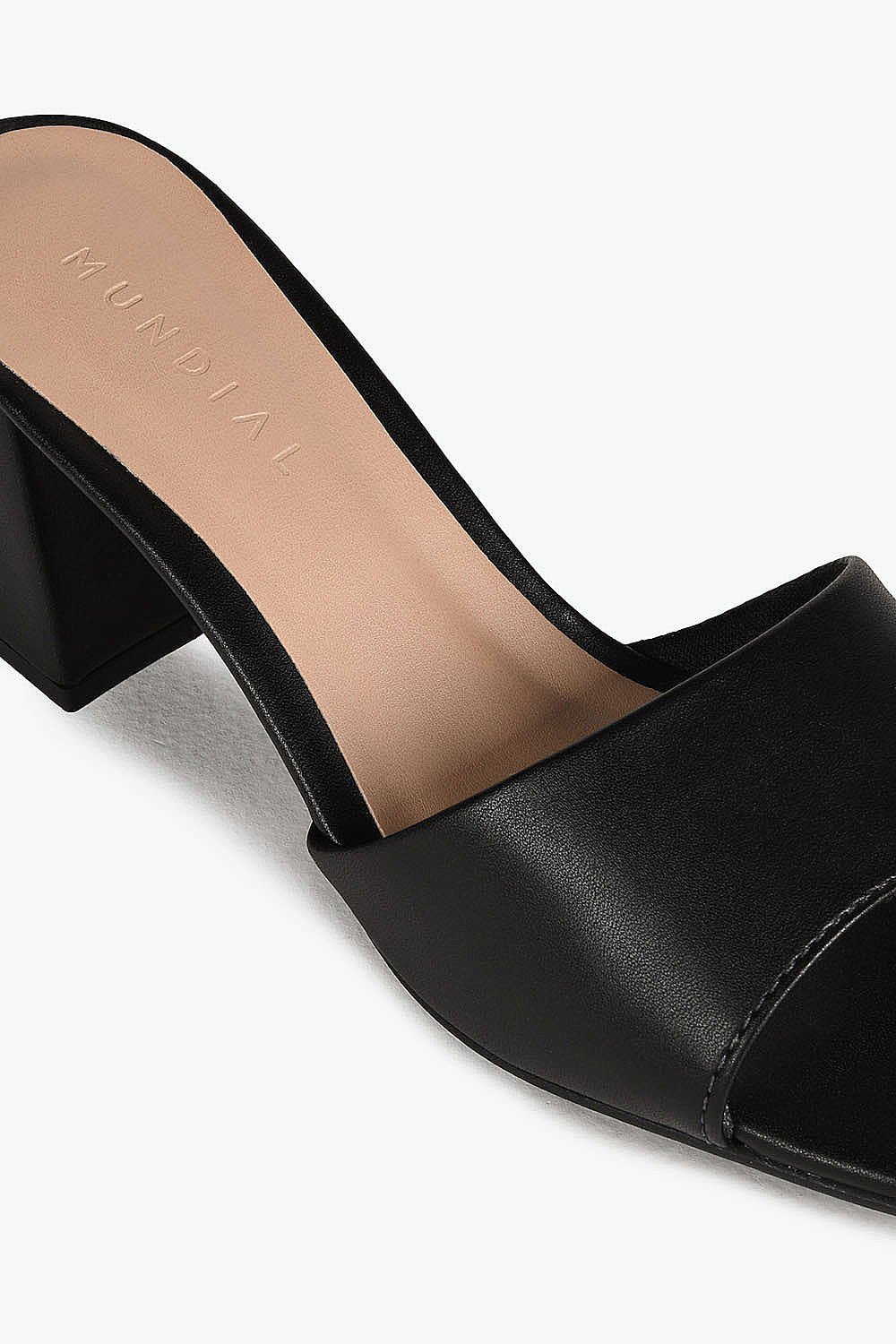 Tamanco Feminino Salto Alto Mundial Juline Preto 2